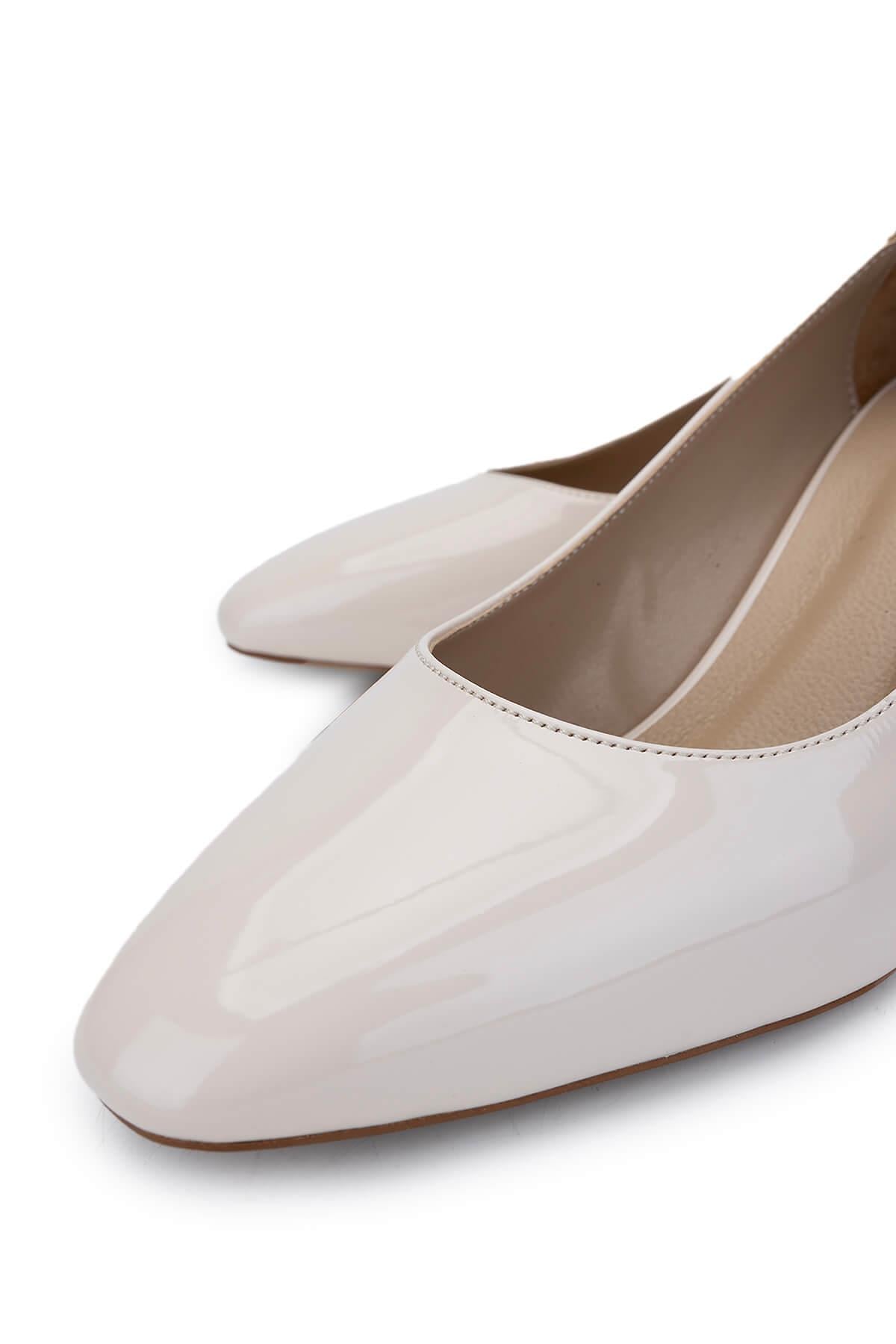 Tamer Tanca Lacivert Tamer Tanca Vegan Kadın Topuklu Ayakkabı