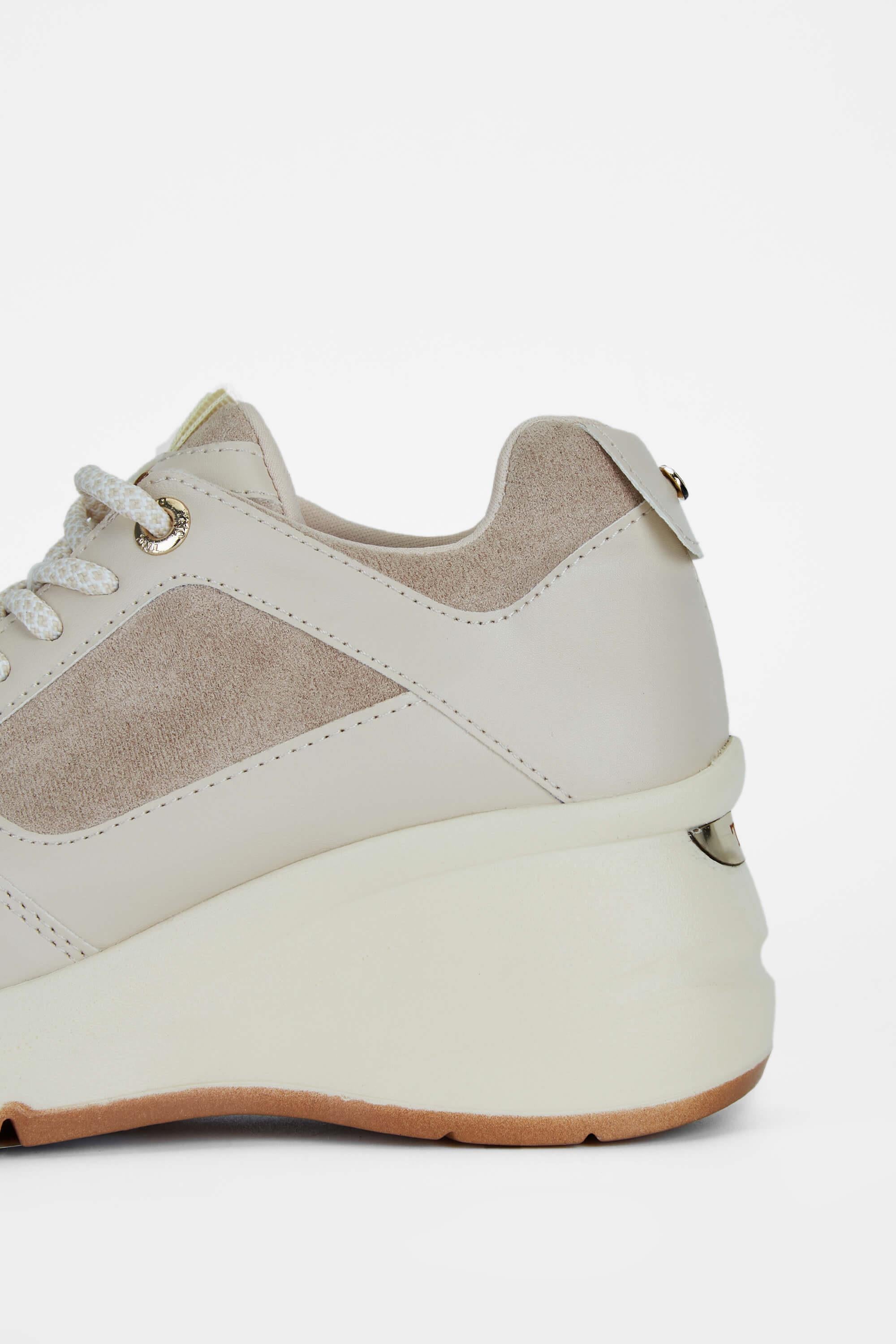 Tamer Tanca Beyaz Tamer Tanca Vegan Kadın Sneakers Spor Ayakkabı