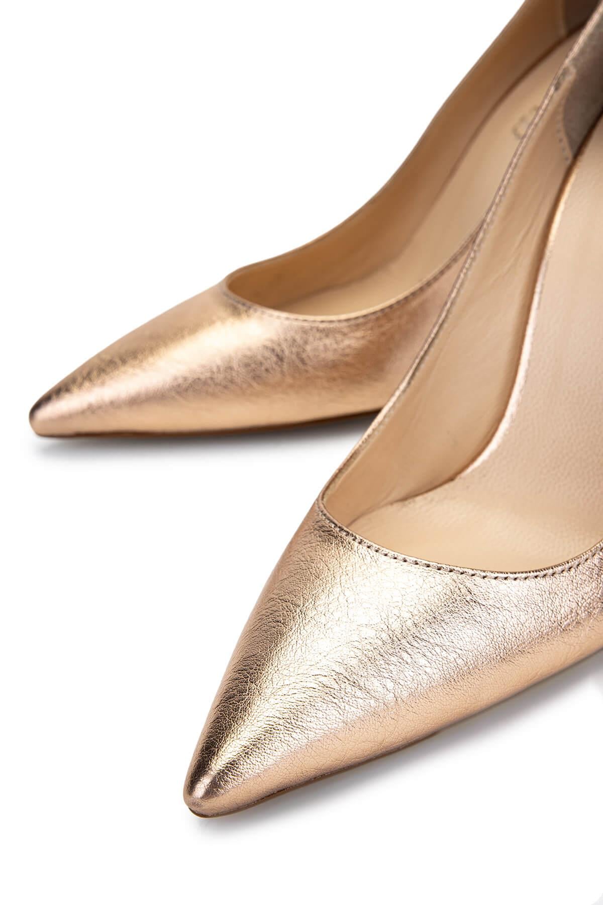 Tamer Tanca Antrasit Tamer Tanca Vegan Kadın Topuklu Ayakkabı