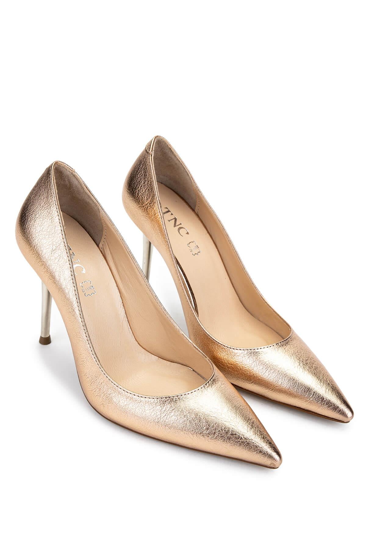 Tamer Tanca Antrasit Tamer Tanca Vegan Kadın Topuklu Ayakkabı