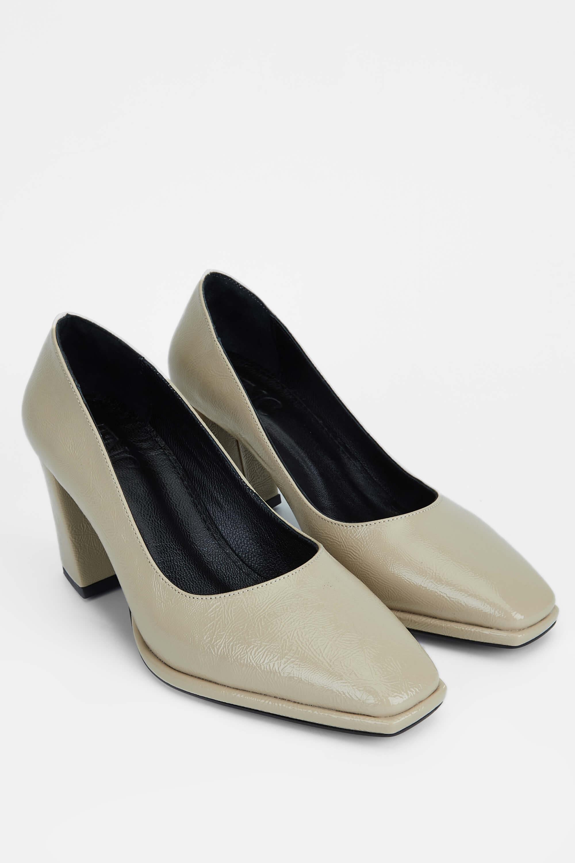 Tamer Tanca Bej Tamer Tanca Vegan Kadın Topuklu Ayakkabı