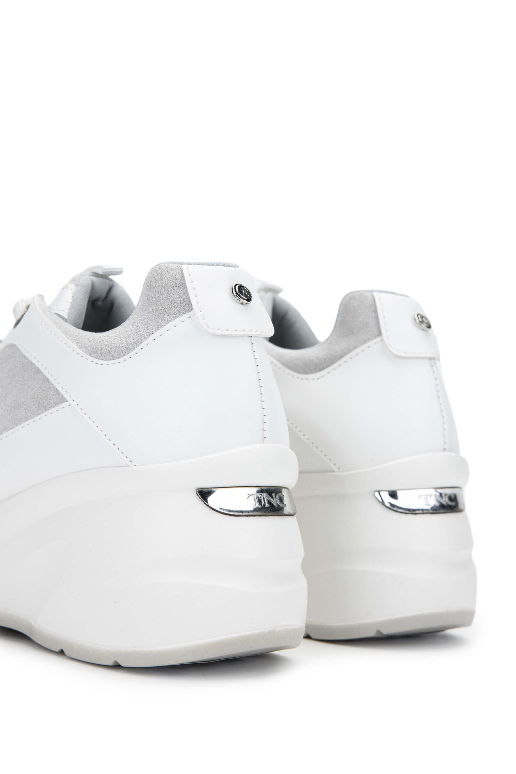 Tamer Tanca Beyaz Tamer Tanca Vegan Kadın Sneakers Spor Ayakkabı