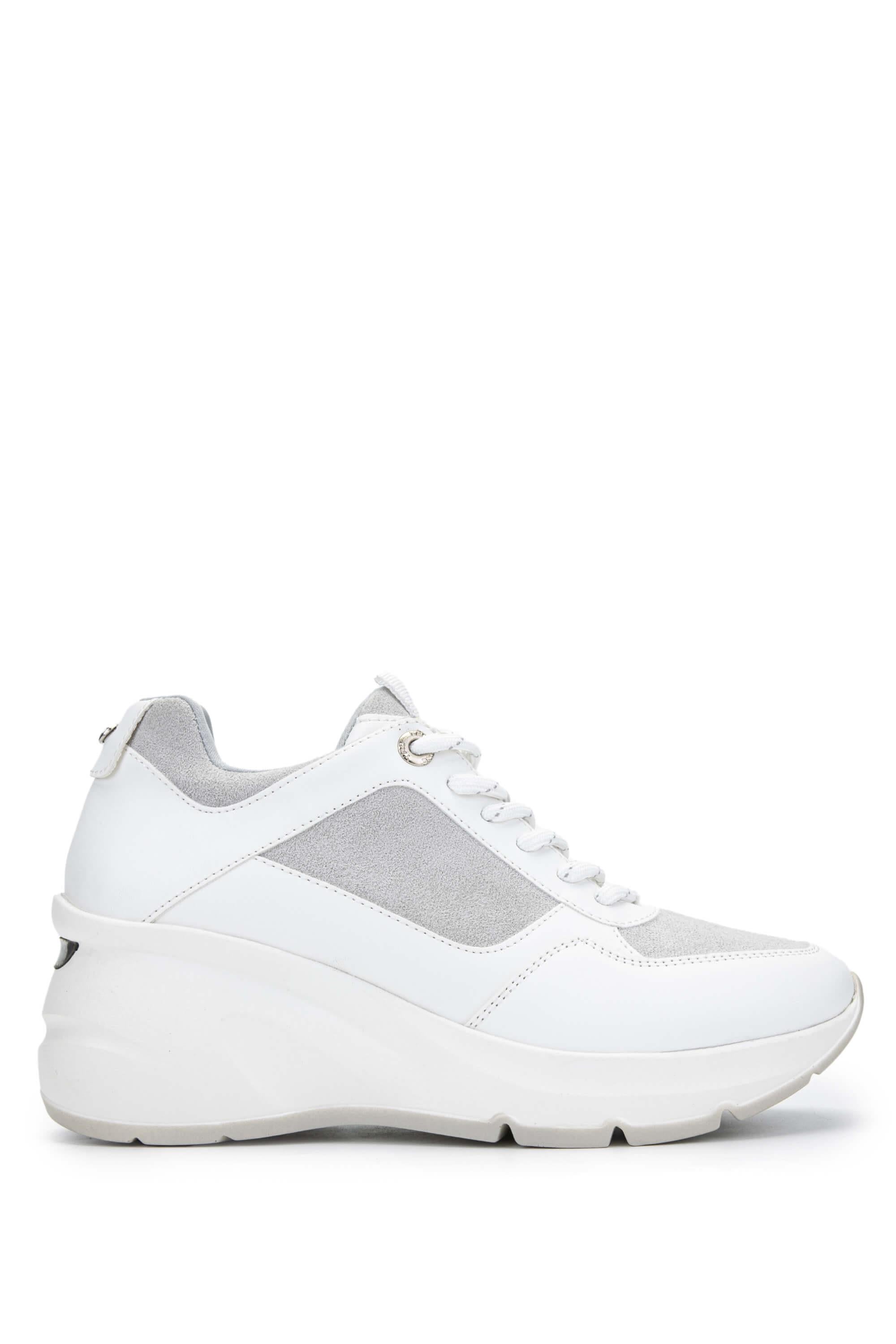 Tamer Tanca Beyaz Tamer Tanca Vegan Kadın Sneakers Spor Ayakkabı