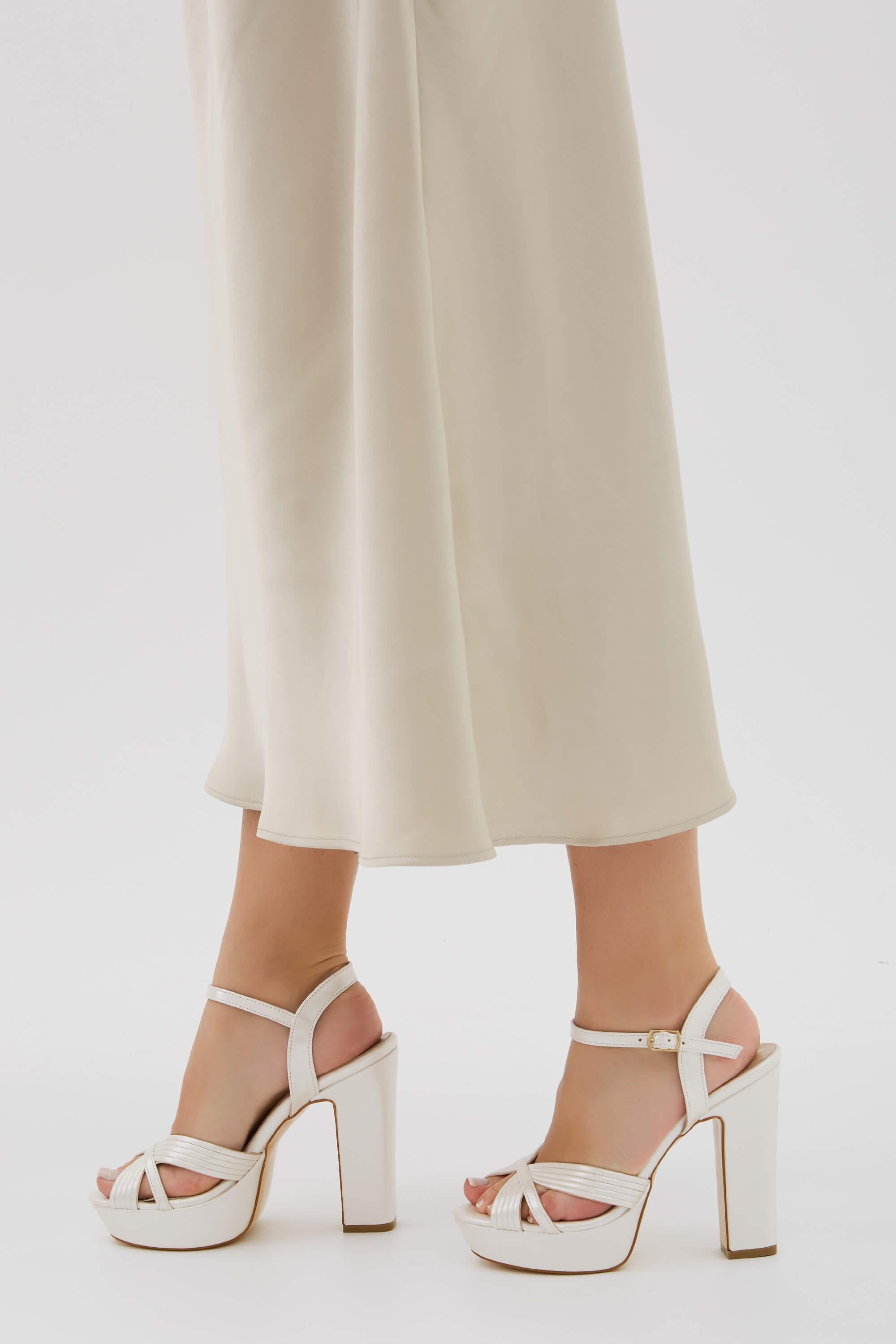 Tamer Tanca Lame Tamer Tanca Vegan Kadın Topuklu Ayakkabı