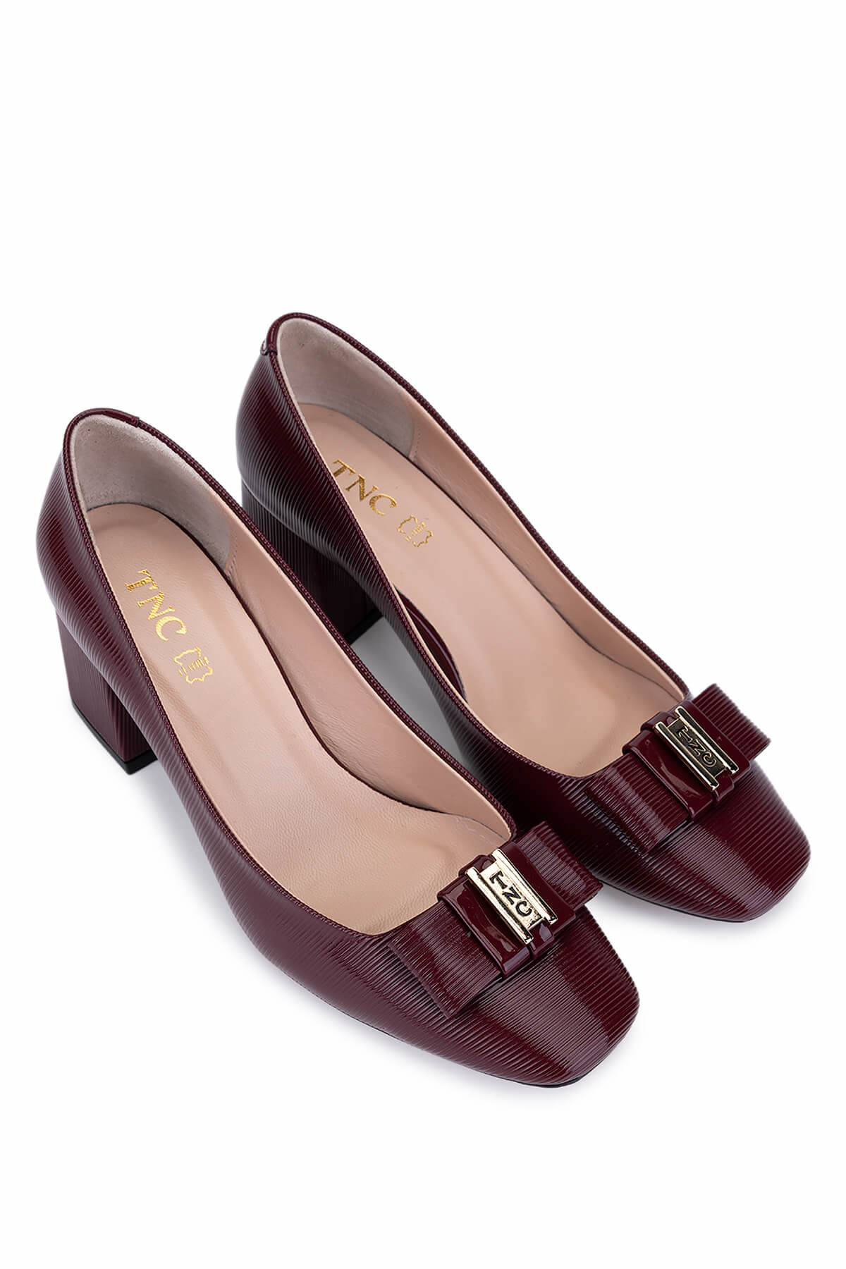 Tamer Tanca Vizon Rugan Tamer Tanca Vegan Kadın Abiye Ayakkabı