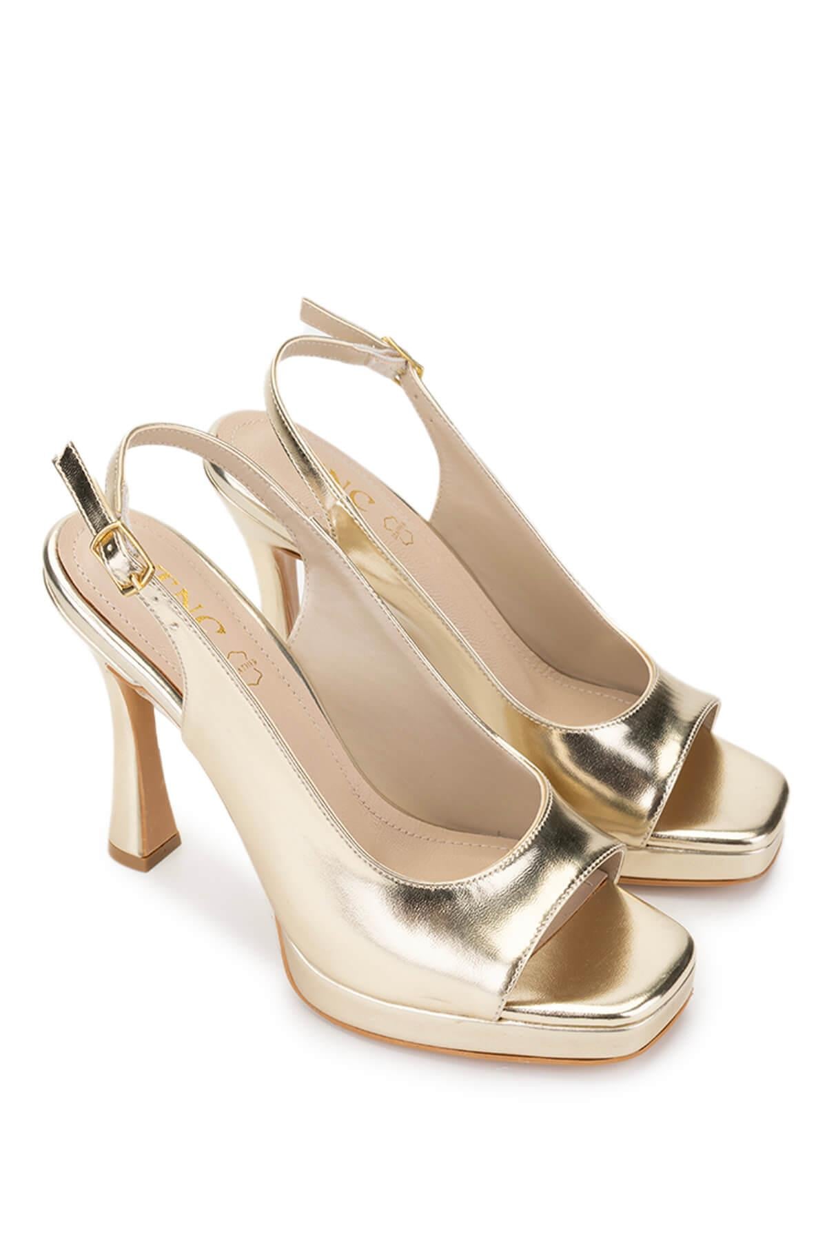 Tamer Tanca Lame Tamer Tanca Vegan Kadın Topuklu Ayakkabı