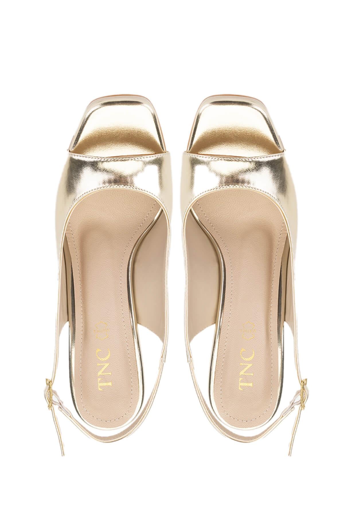 Tamer Tanca Lame Tamer Tanca Vegan Kadın Topuklu Ayakkabı