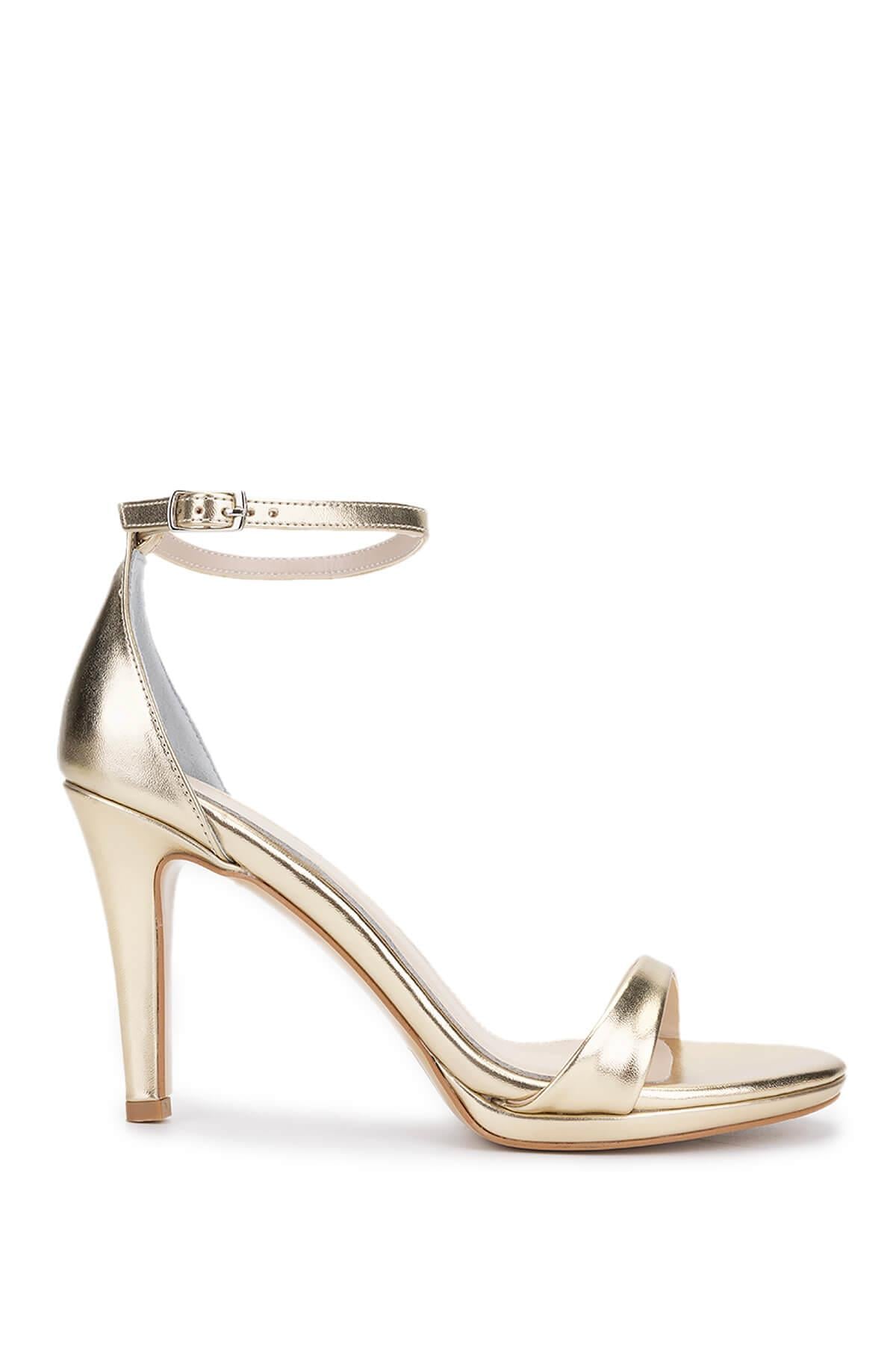 Tamer Tanca Lame Tamer Tanca Vegan Kadın Topuklu Ayakkabı