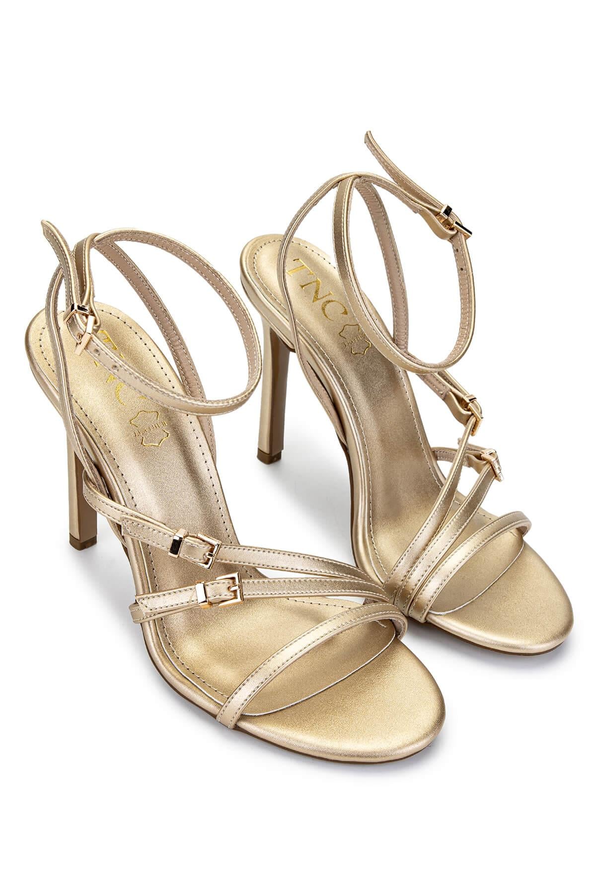 Tamer Tanca Lame Tamer Tanca Vegan Kadın Topuklu Ayakkabı