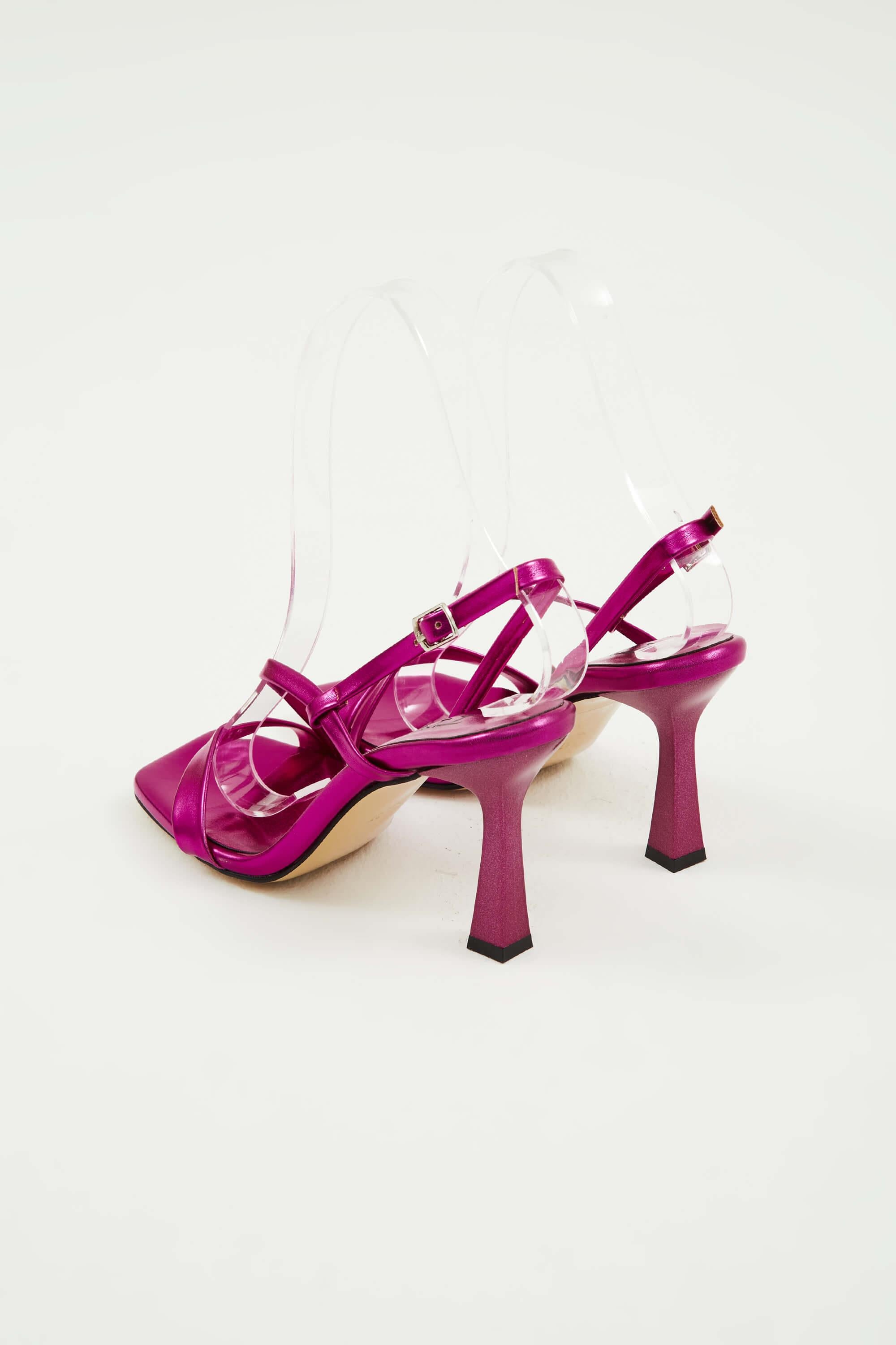 Tamer Tanca Yeşil Tamer Tanca Vegan Kadın Topuklu Sandalet