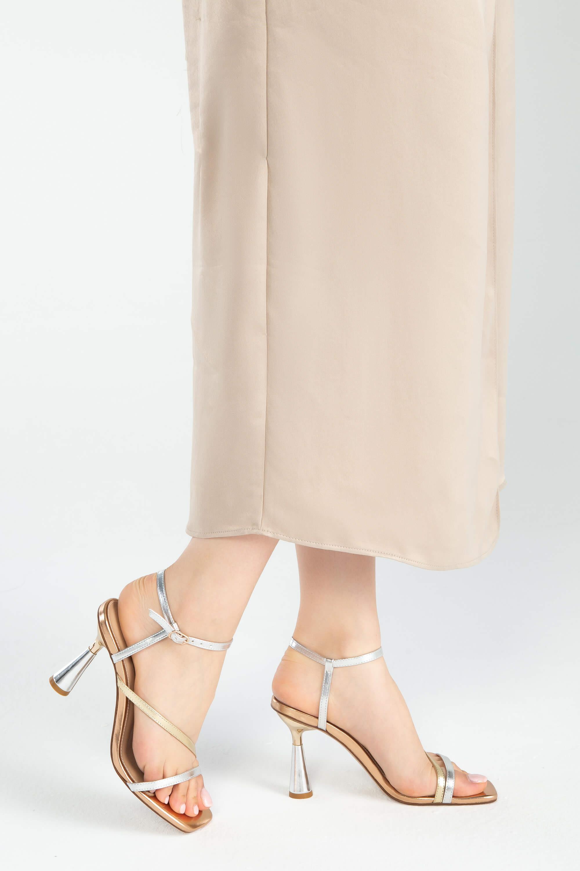 Tamer Tanca Yeşil Tamer Tanca Vegan Kadın Abiye Ayakkabı