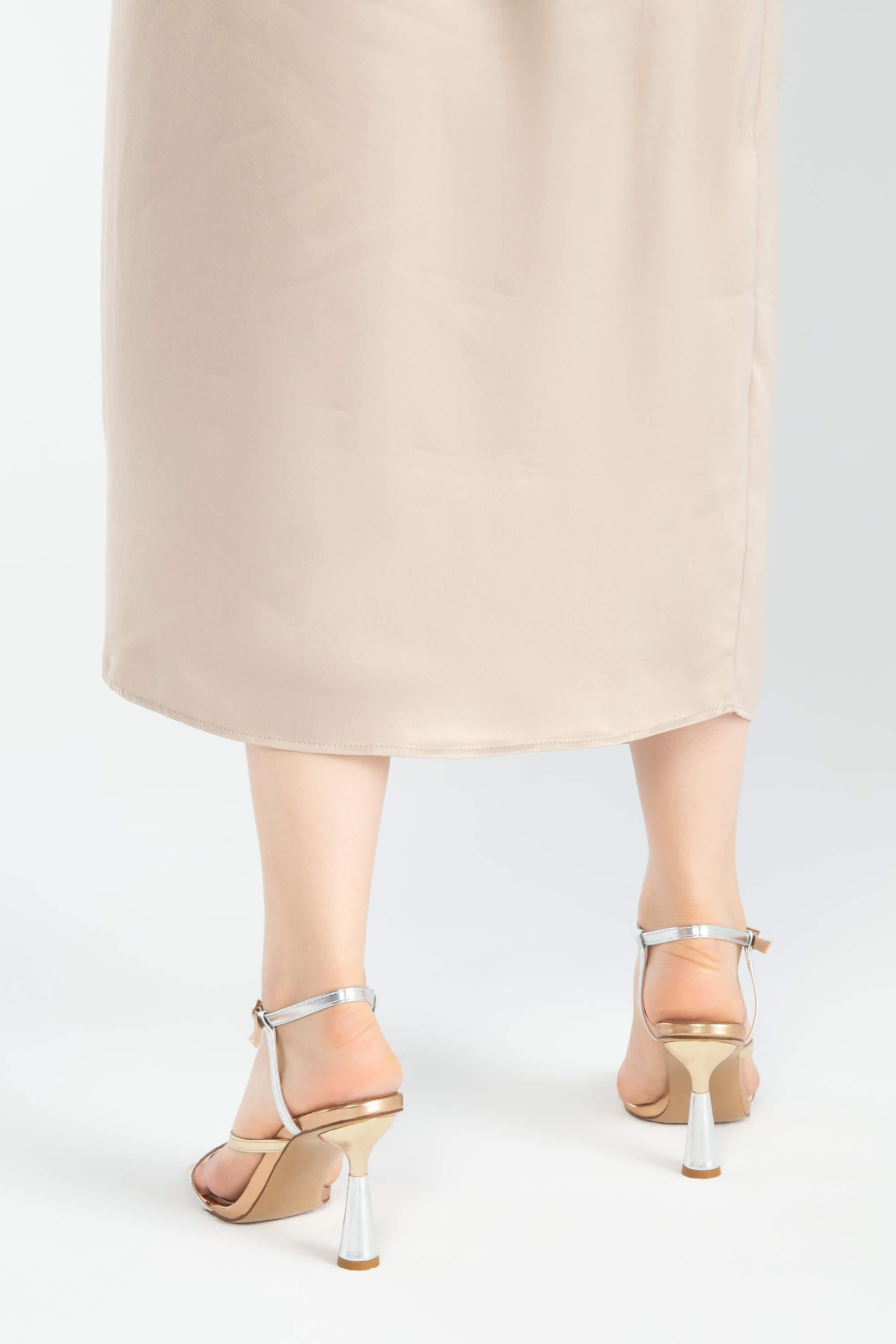 Tamer Tanca Yeşil Tamer Tanca Vegan Kadın Abiye Ayakkabı