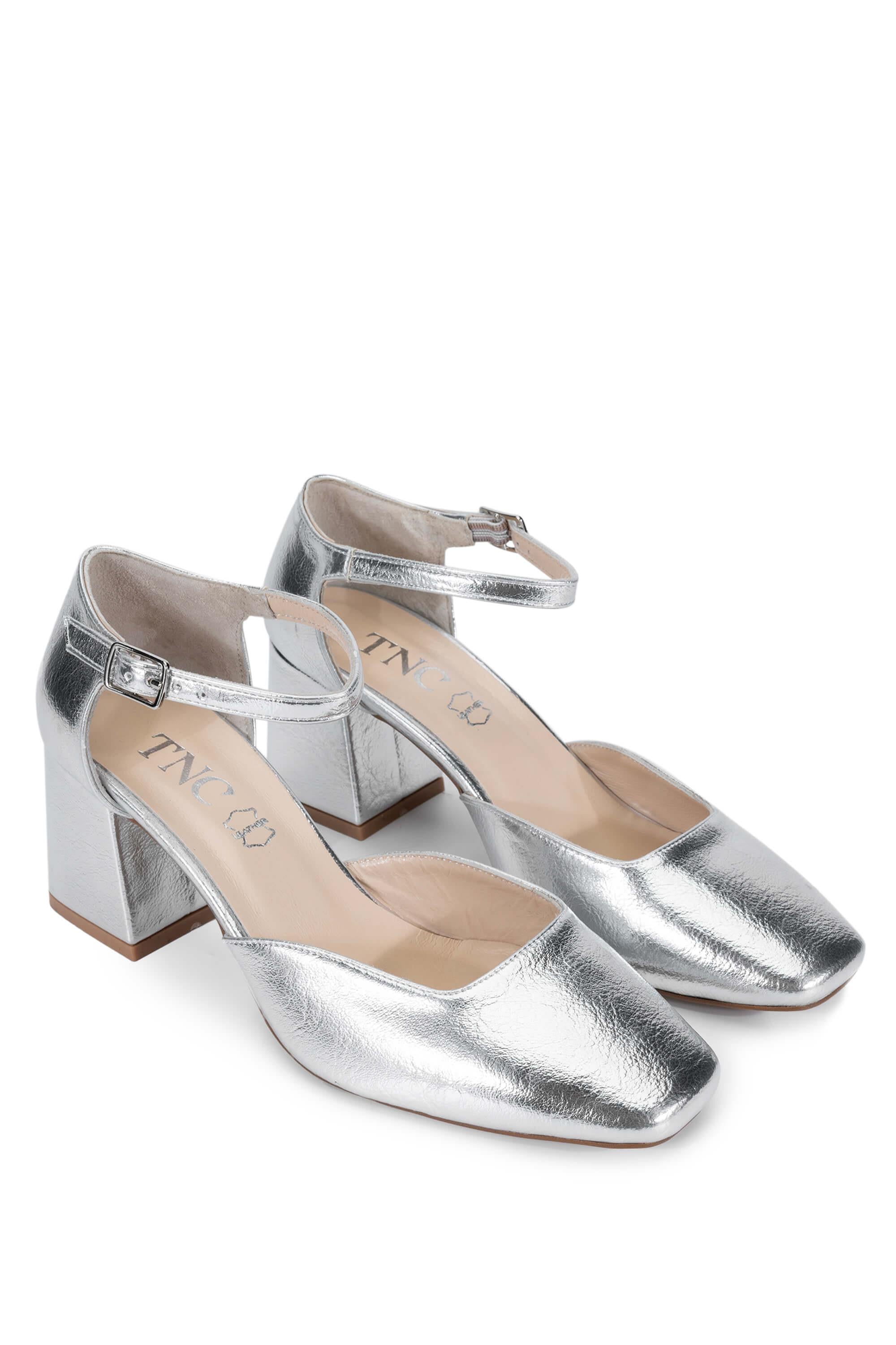 Tamer Tanca Altın Tamer Tanca Vegan Kadın Topuklu Ayakkabı