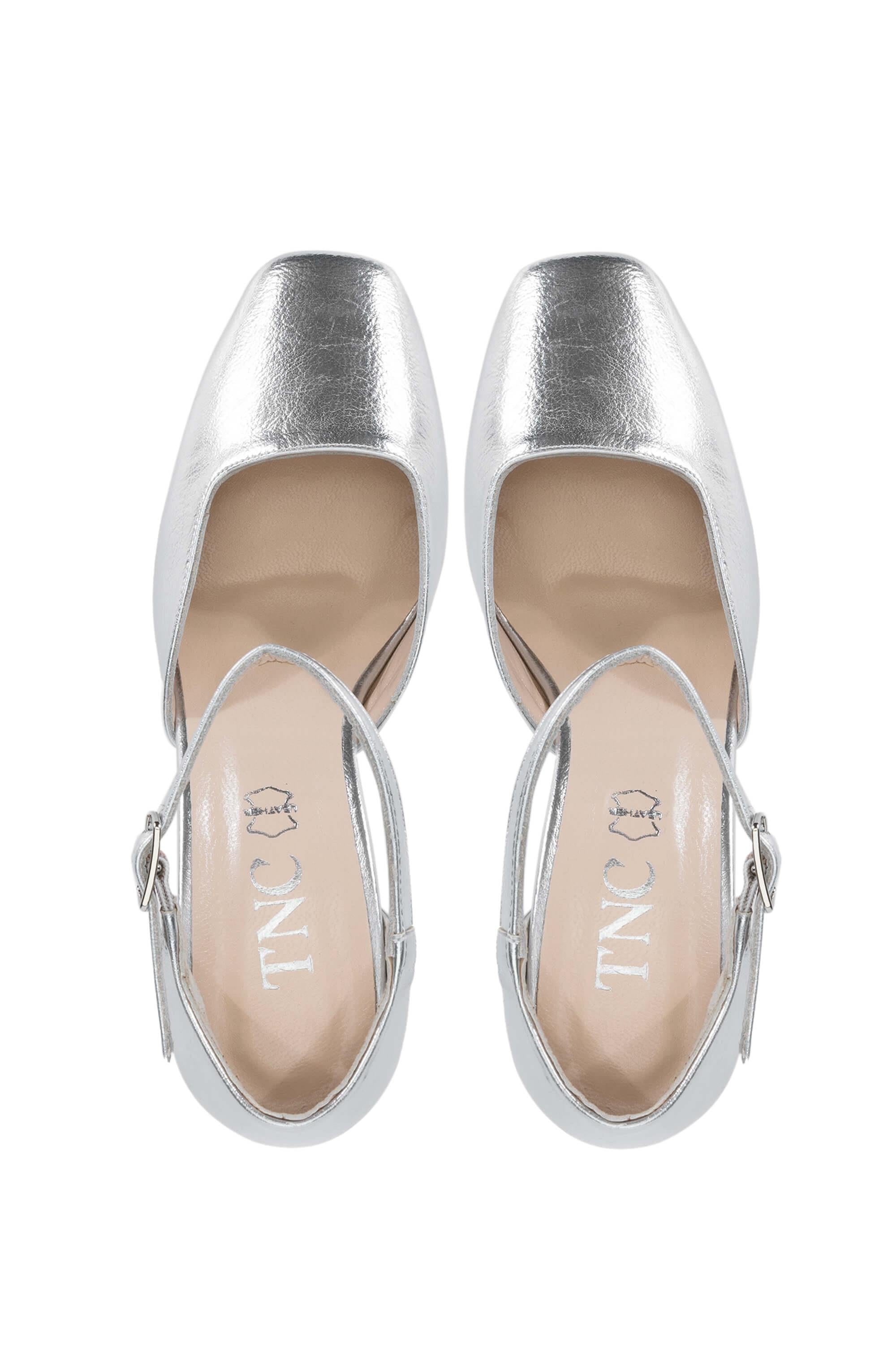 Tamer Tanca Altın Tamer Tanca Vegan Kadın Topuklu Ayakkabı