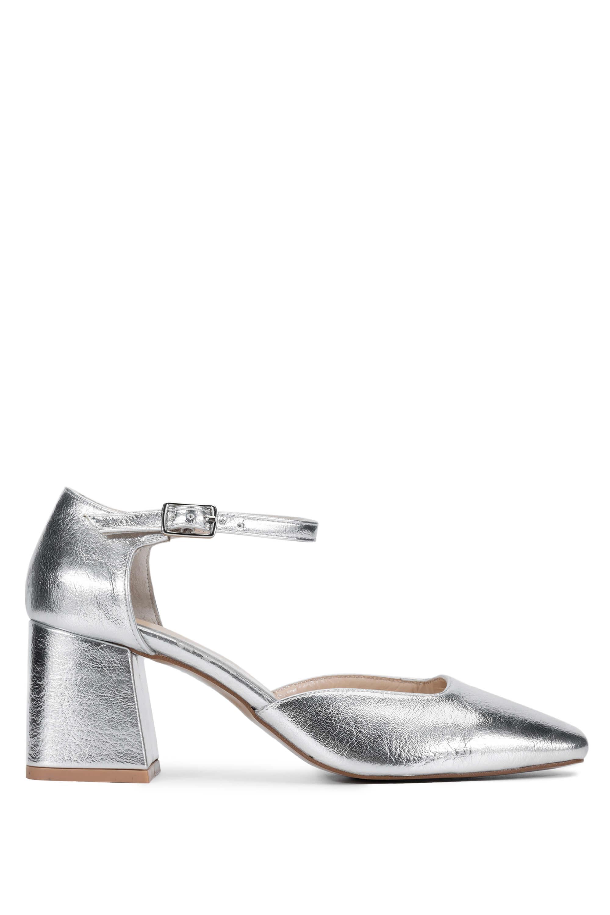 Tamer Tanca Altın Tamer Tanca Vegan Kadın Topuklu Ayakkabı