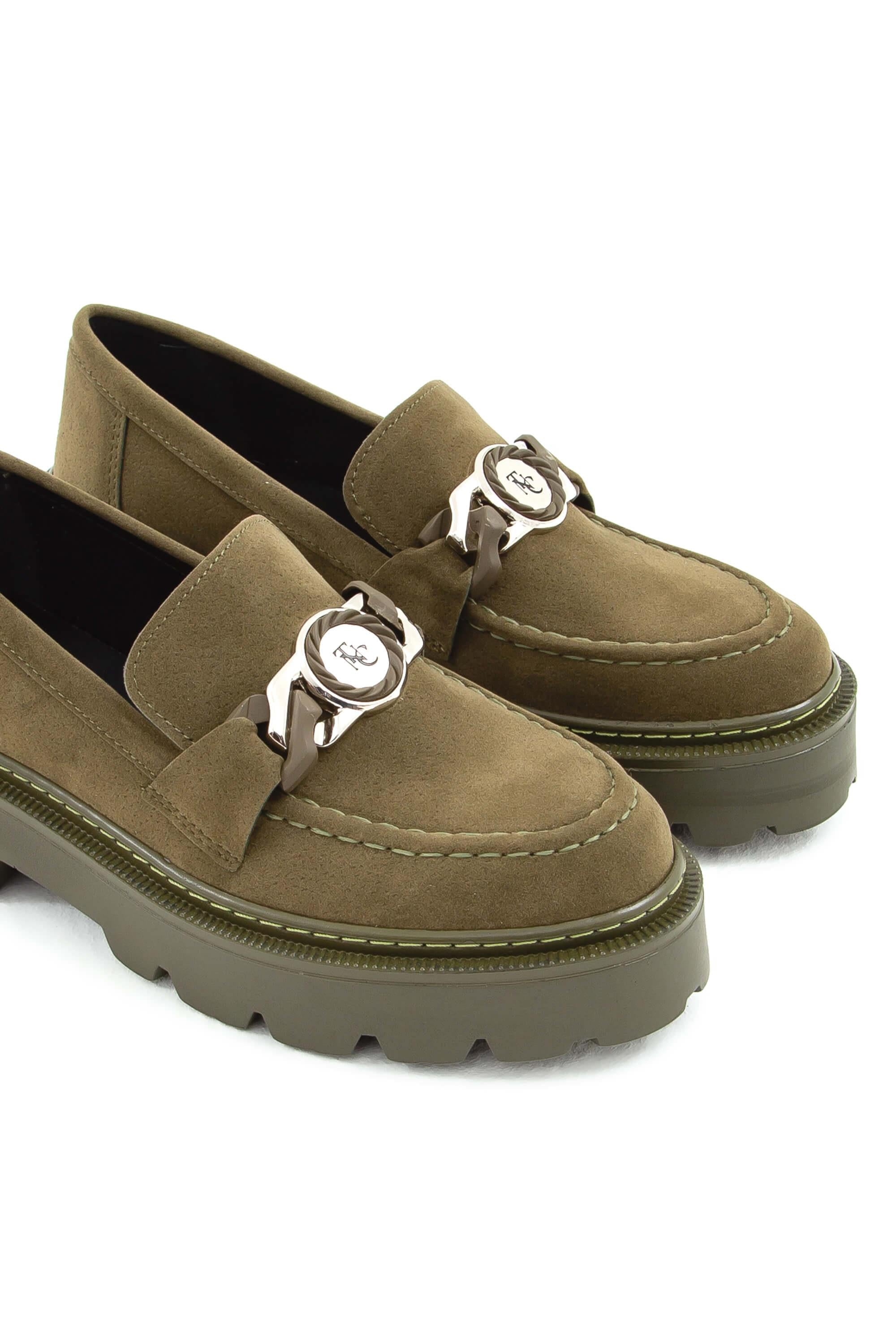 Tamer Tanca Vizon Süet Tamer Tanca Vegan Kadın Loafer Ayakkabı