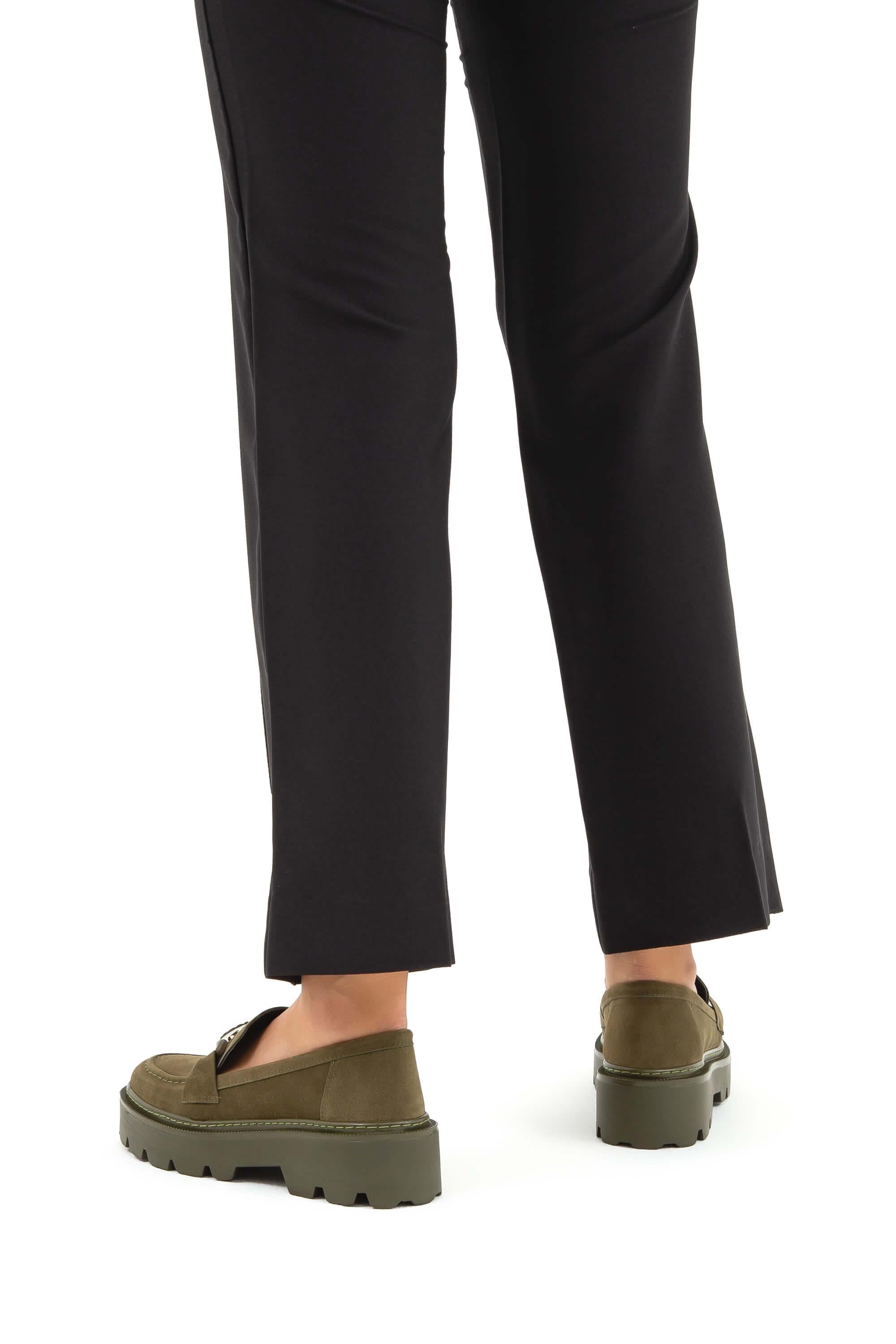 Tamer Tanca Vizon Süet Tamer Tanca Vegan Kadın Loafer Ayakkabı