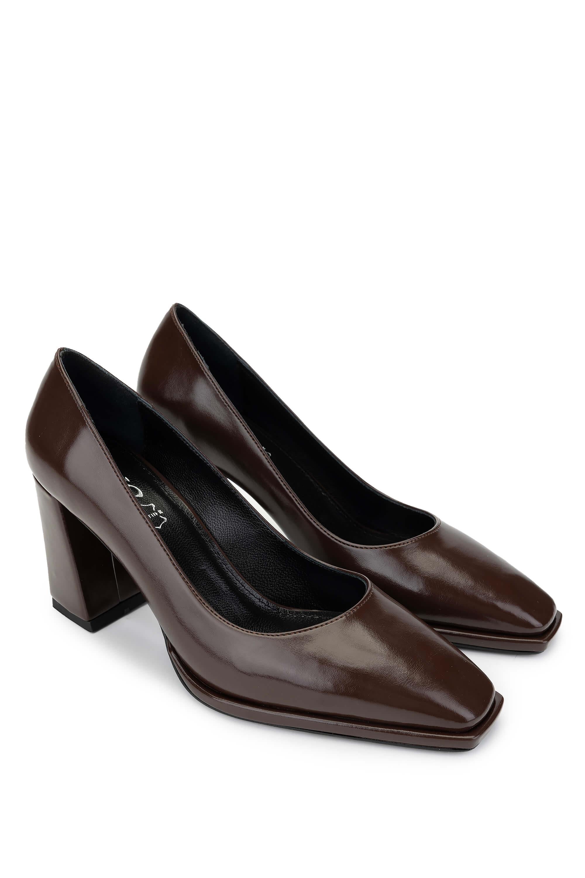 Tamer Tanca Bej Tamer Tanca Vegan Kadın Topuklu Ayakkabı