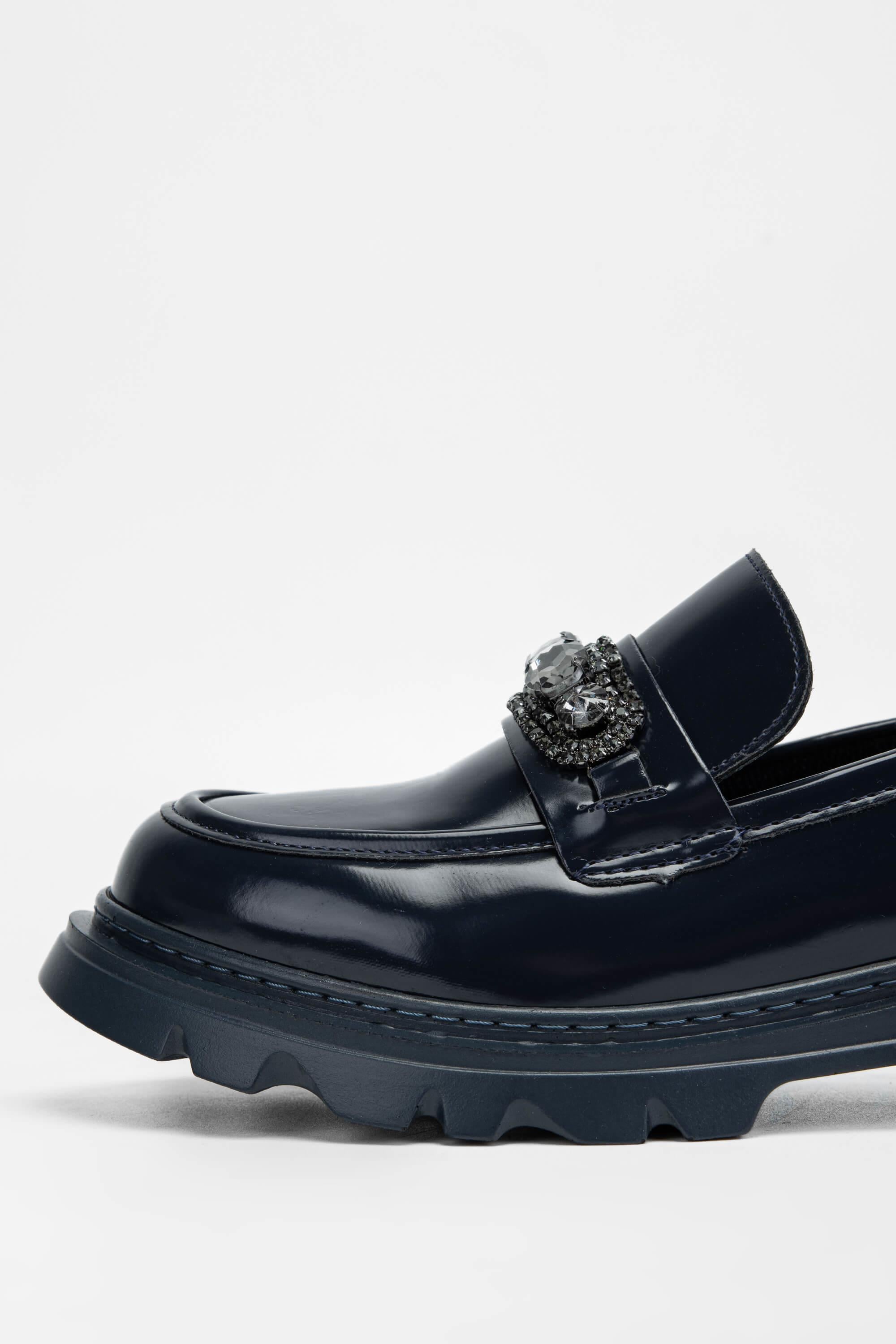 Tamer Tanca Siyah Süet Tamer Tanca Vegan Kadın Loafer Ayakkabı