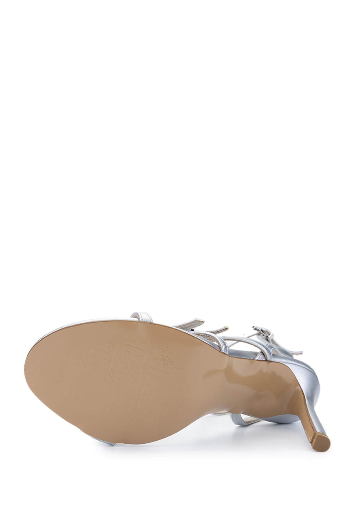 Tamer Tanca Lame Tamer Tanca Vegan Kadın Topuklu Ayakkabı