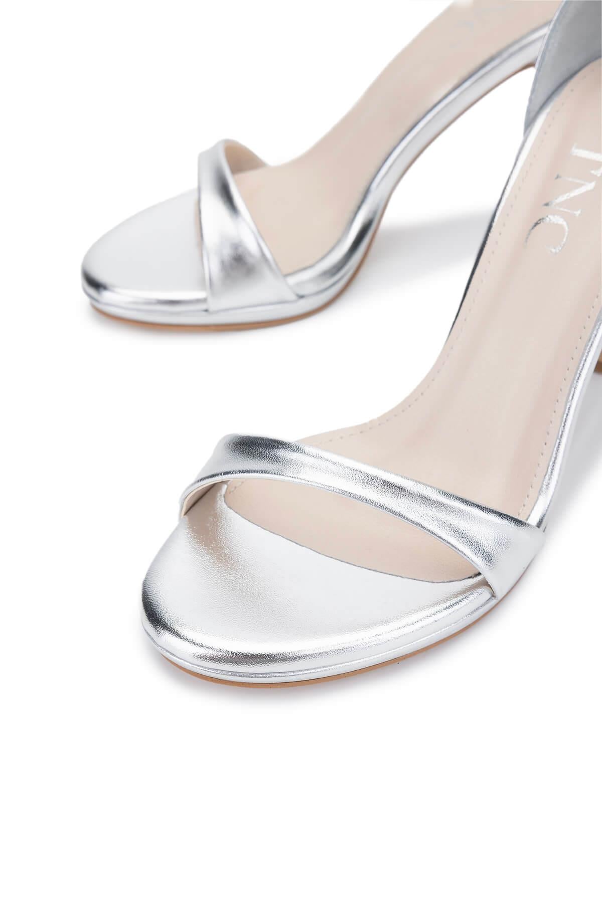 Tamer Tanca Lame Tamer Tanca Vegan Kadın Topuklu Ayakkabı