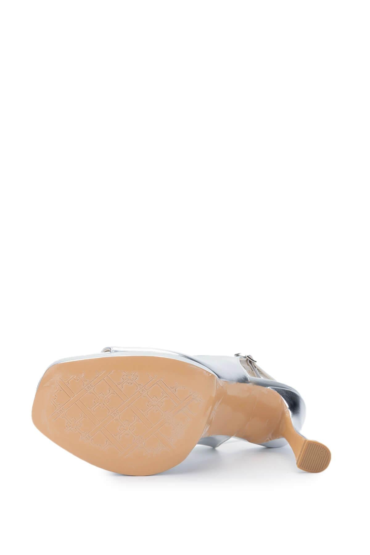 Tamer Tanca Lame Tamer Tanca Vegan Kadın Topuklu Ayakkabı