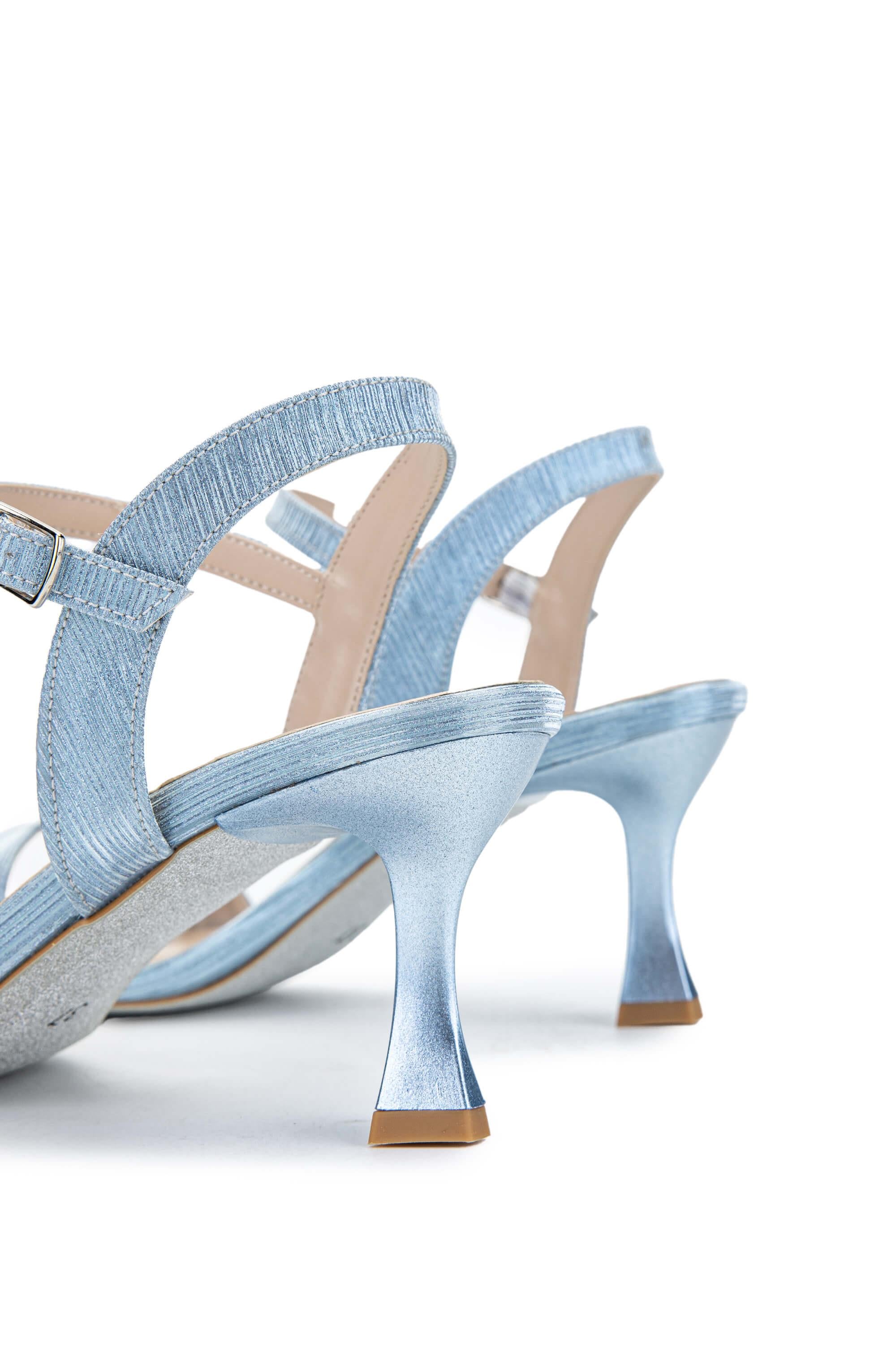 Tamer Tanca Yeşil Tamer Tanca Vegan Kadın Topuklu Sandalet