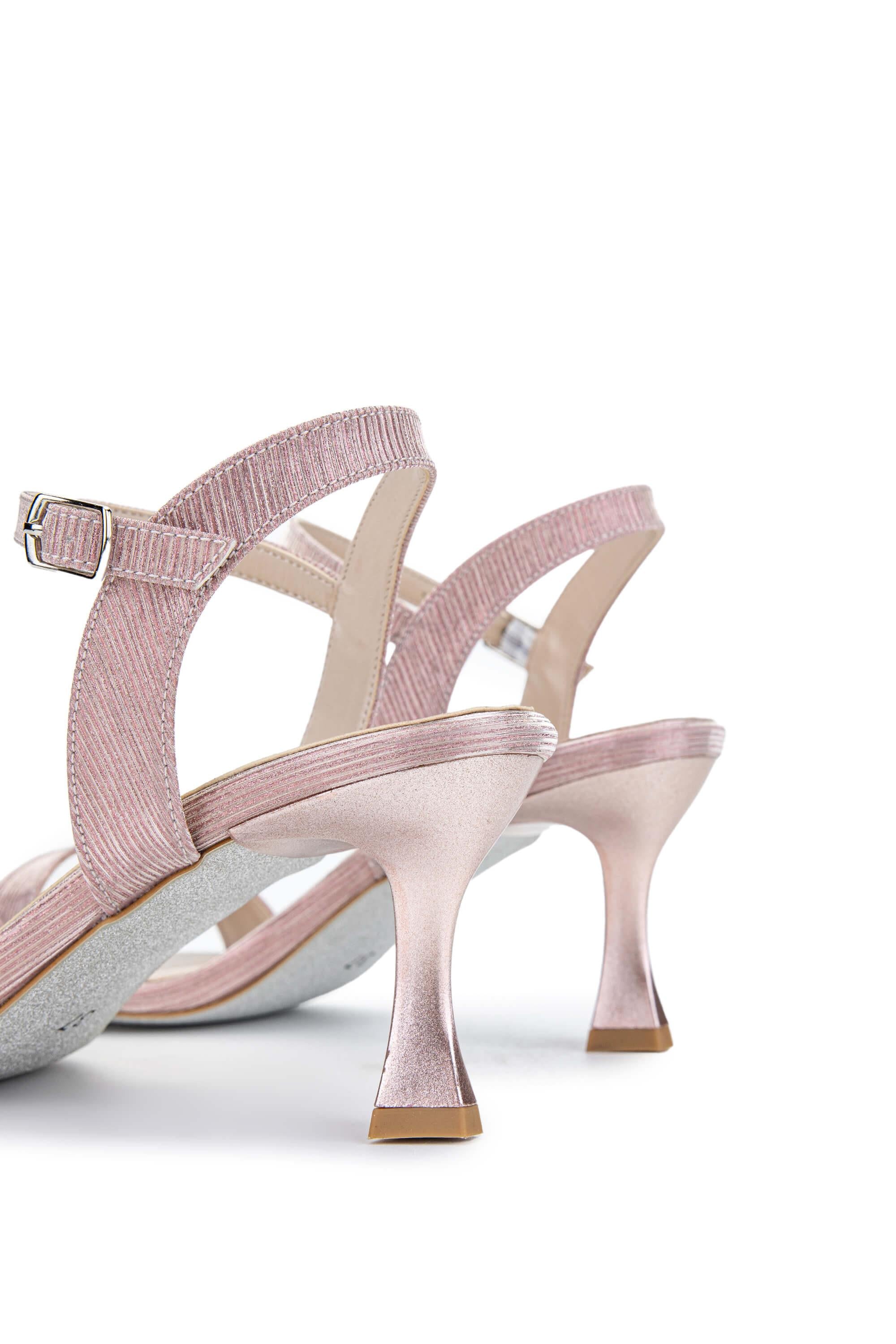 Tamer Tanca Yeşil Tamer Tanca Vegan Kadın Topuklu Sandalet