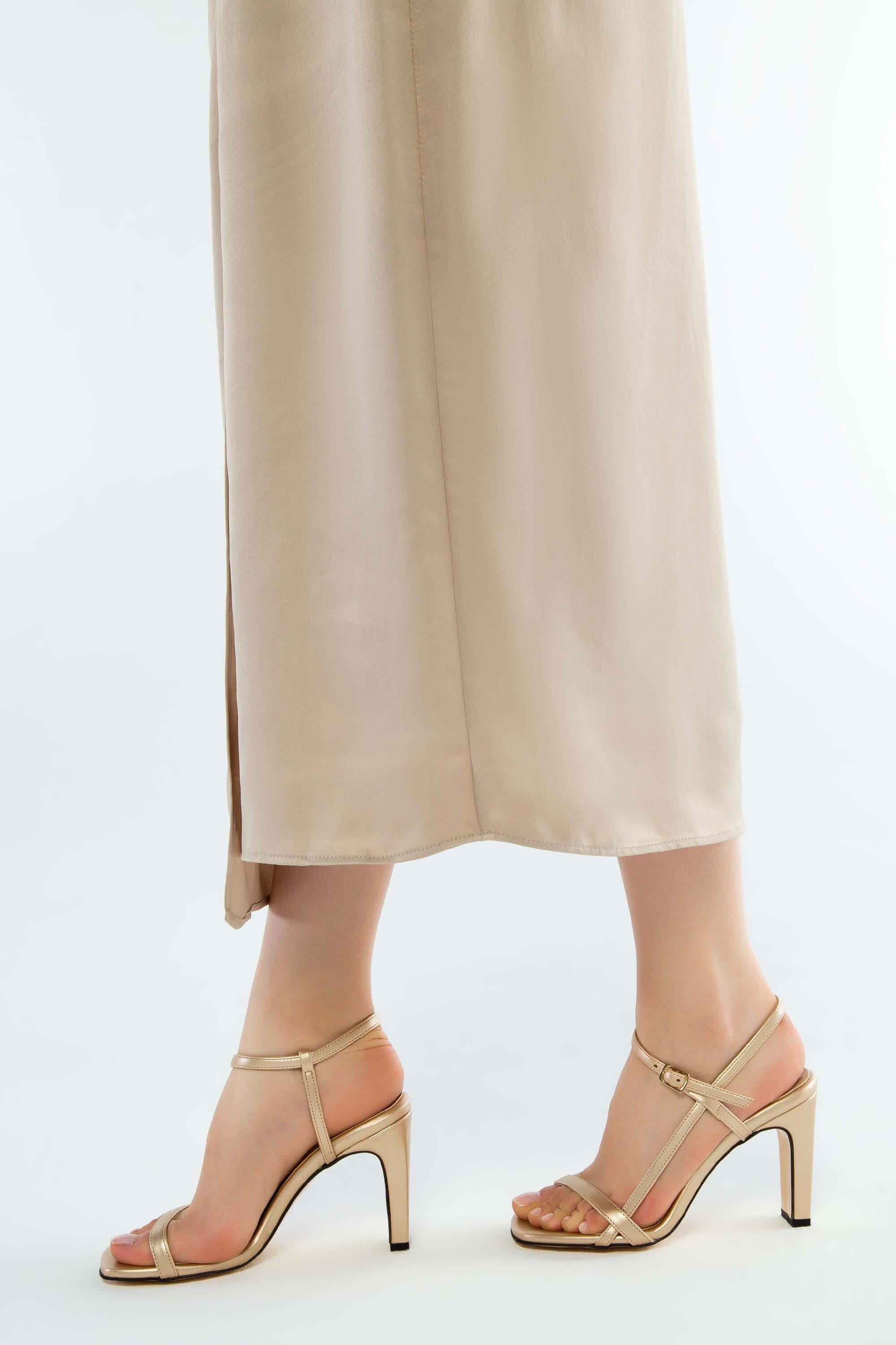 Tamer Tanca Lame Tamer Tanca Vegan Kadın Abiye Ayakkabı