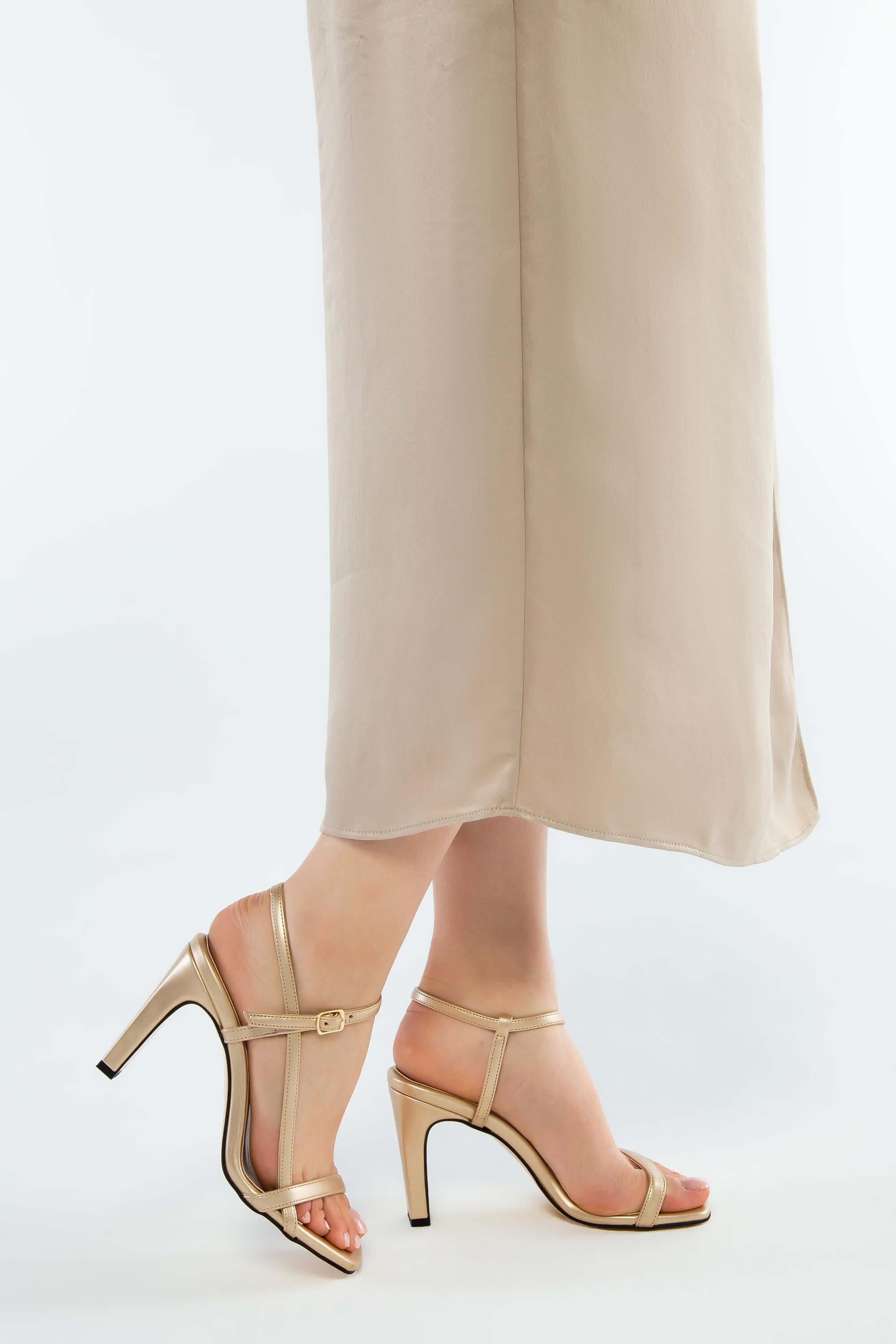 Tamer Tanca Lame Tamer Tanca Vegan Kadın Abiye Ayakkabı