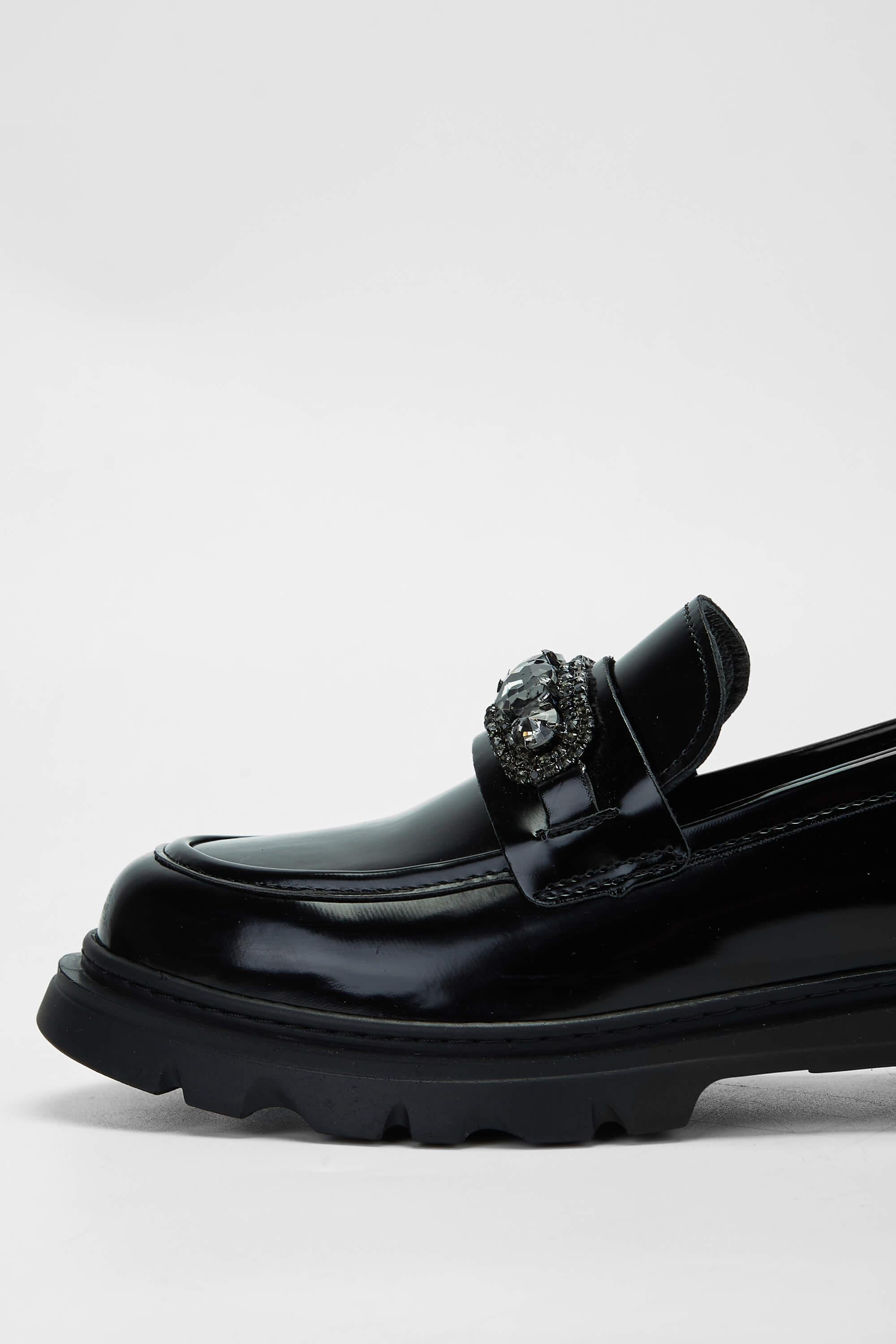 Tamer Tanca Siyah Süet Tamer Tanca Vegan Kadın Loafer Ayakkabı