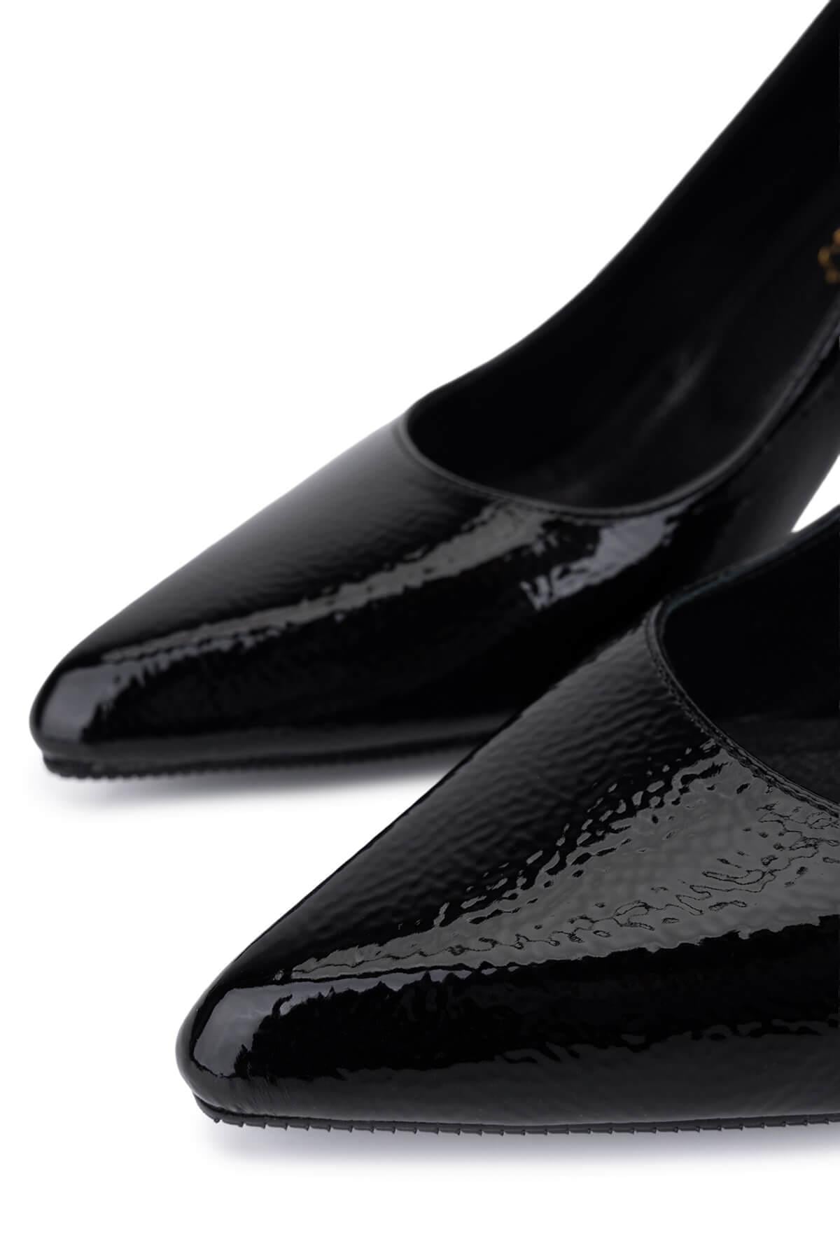 Tamer Tanca Bej Tamer Tanca Vegan Kadın Stiletto Ayakkabı