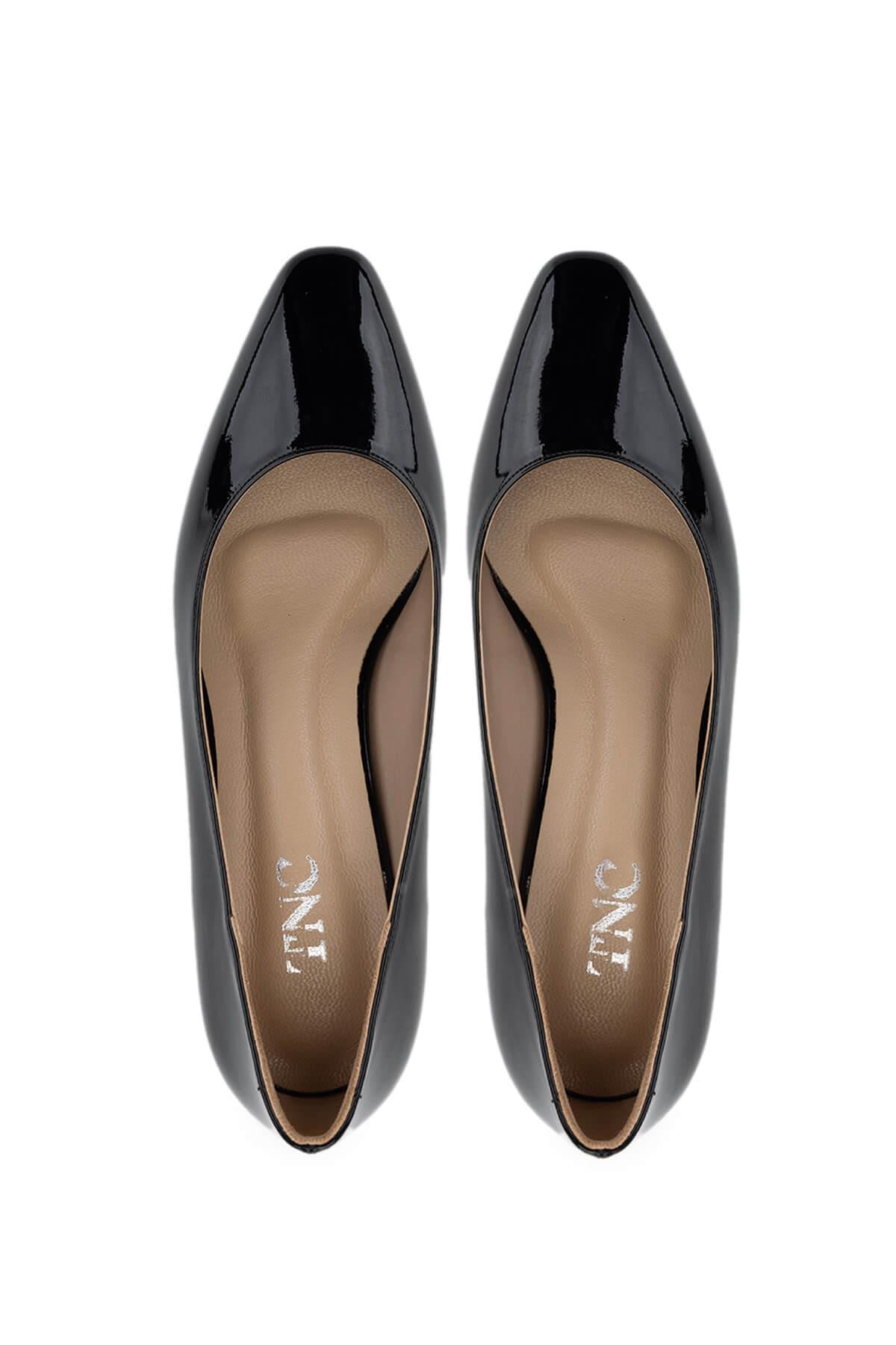 Tamer Tanca Lacivert Tamer Tanca Vegan Kadın Topuklu Ayakkabı