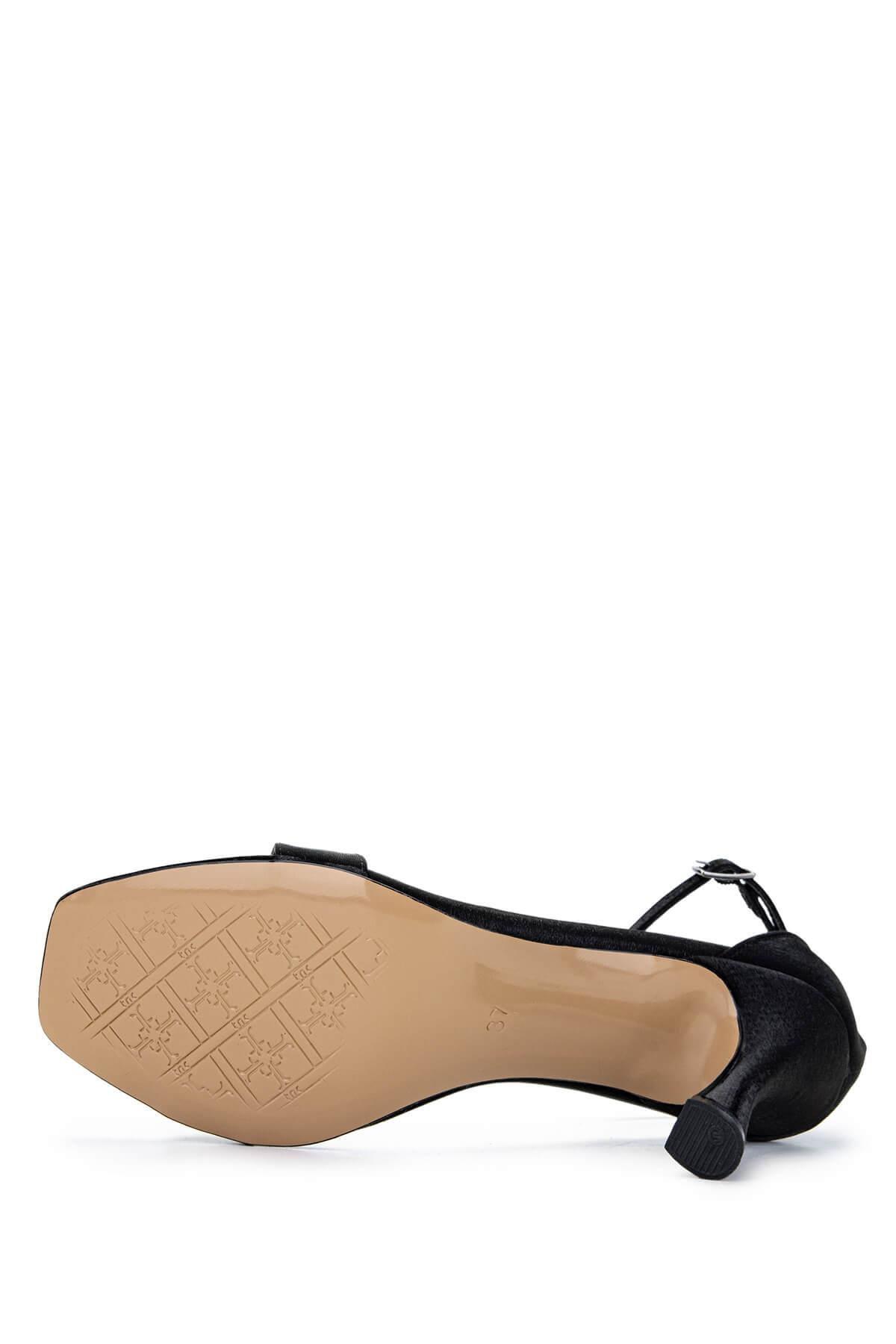 Tamer Tanca Kırmızı Tamer Tanca Vegan Kadın Saten Topuklu Ayakkabı