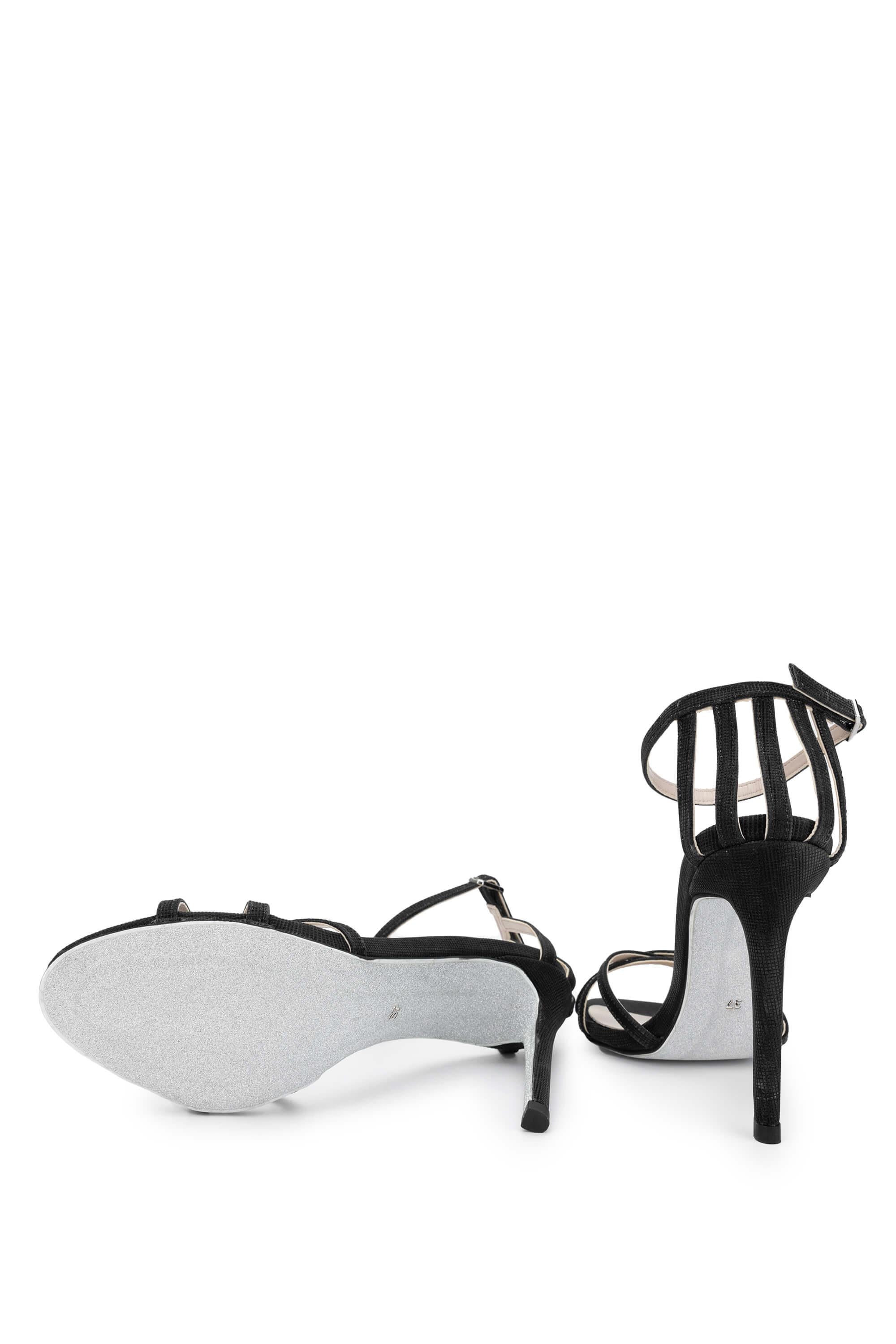 Tamer Tanca Yeşil Tamer Tanca Vegan Kadın Topuklu Sandalet