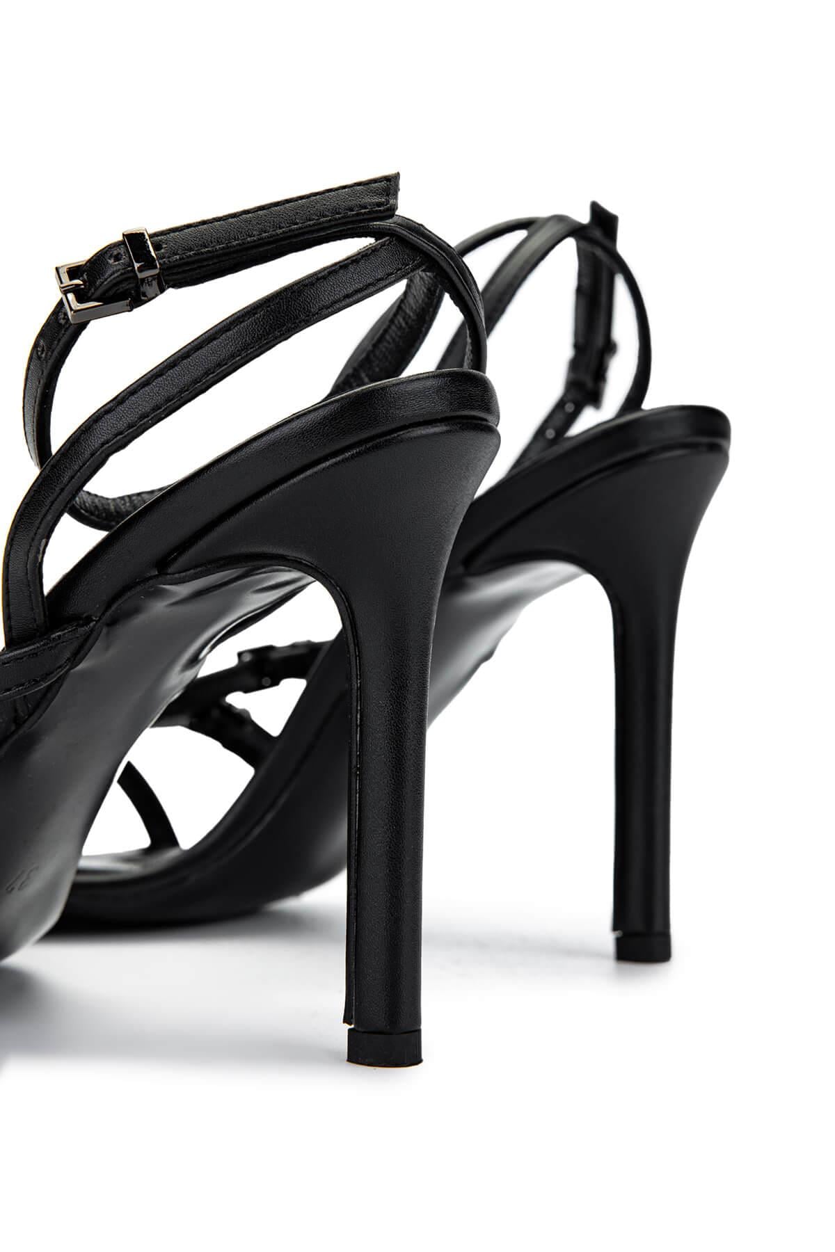 Tamer Tanca Lame Tamer Tanca Vegan Kadın Topuklu Ayakkabı