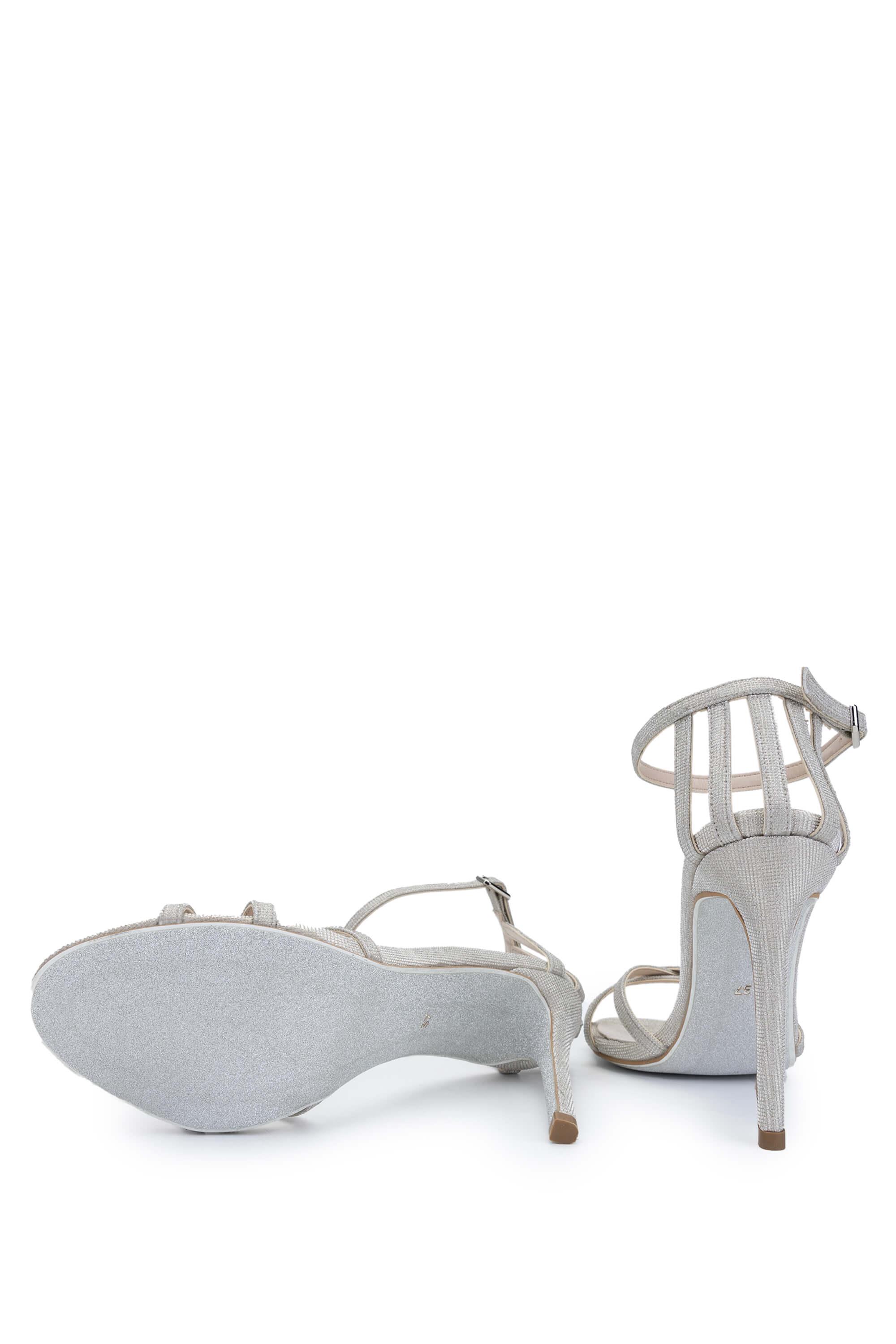 Tamer Tanca Yeşil Tamer Tanca Vegan Kadın Topuklu Sandalet