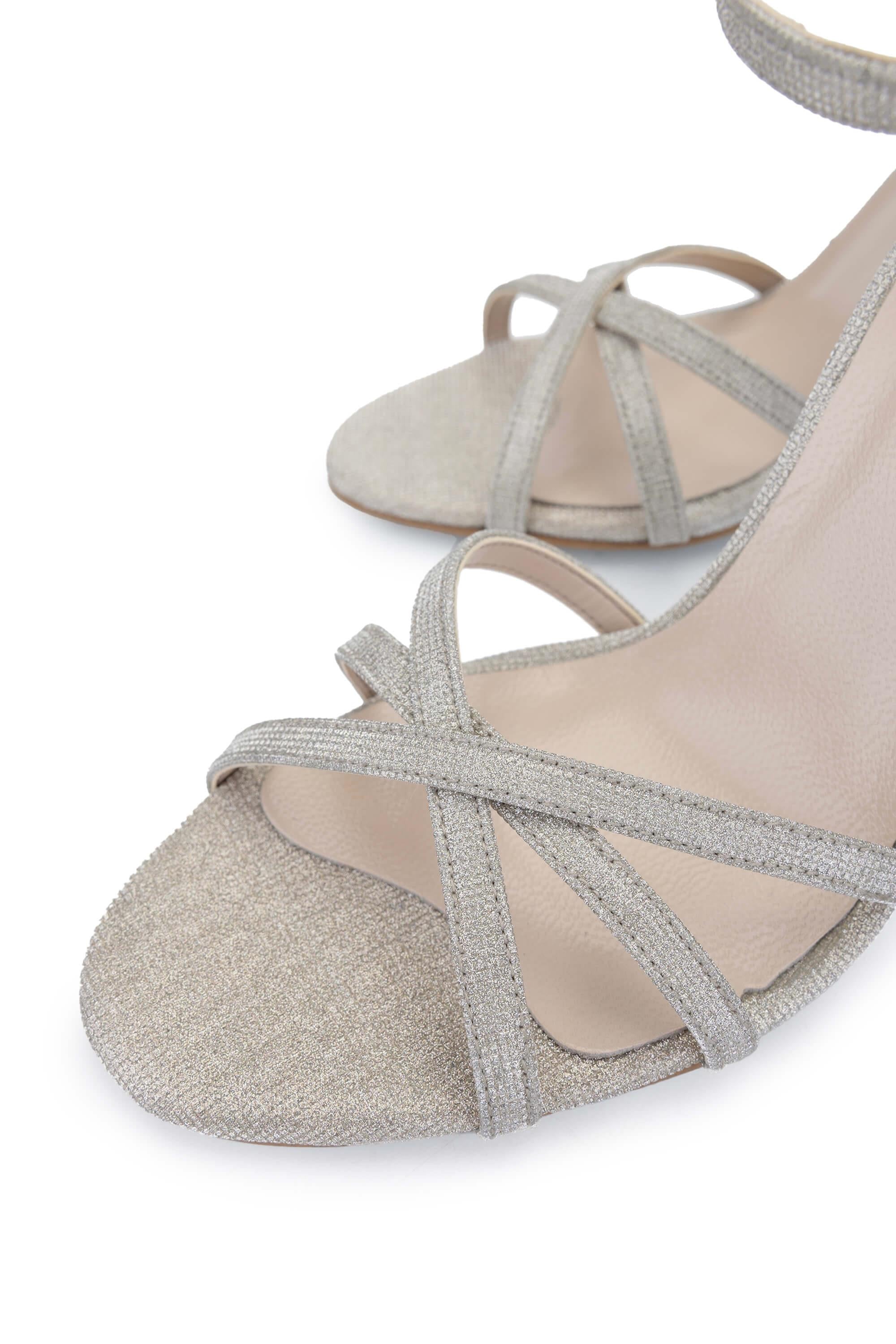 Tamer Tanca Yeşil Tamer Tanca Vegan Kadın Topuklu Sandalet