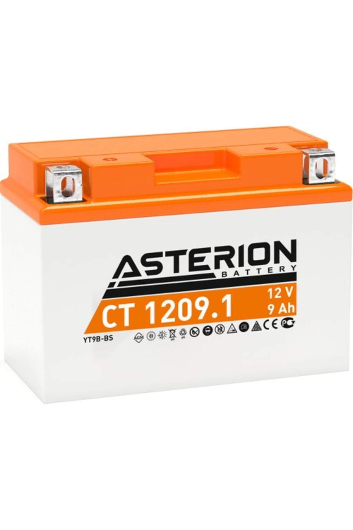 Asterion Ct 1209.1 Yt9b-bs 12 V 9 Amper 115 Cca Motosiklet Akü