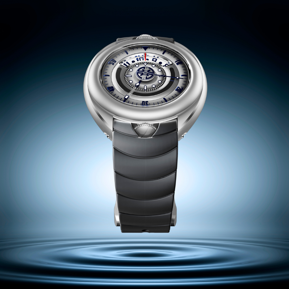 AQUALAB Silver Grey and Blue