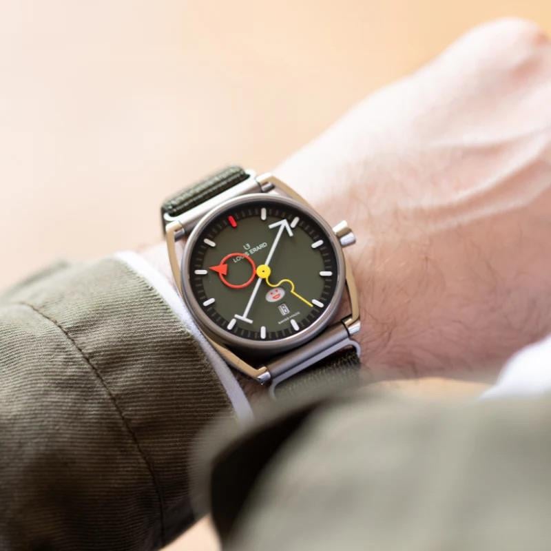 La Semaine Louis Erard X Alain Silberstein Khaki