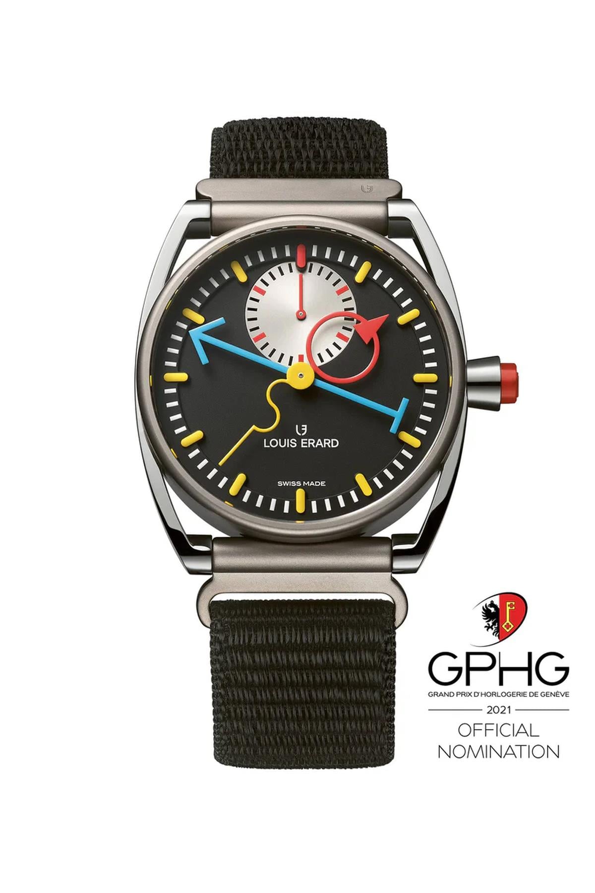 Le Chrono Monopoussoir Louis Erard X Alain Silberstein