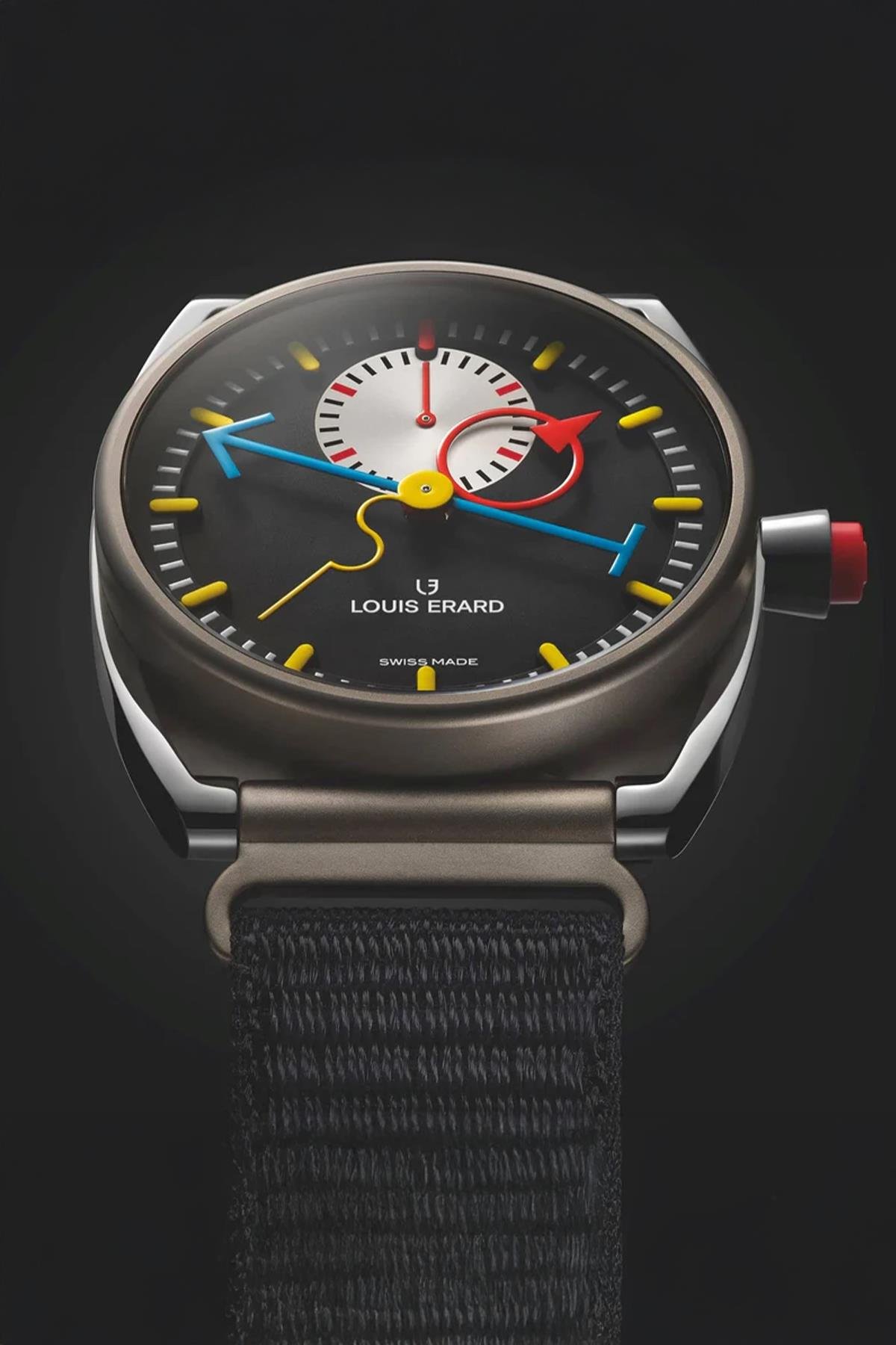 Le Chrono Monopoussoir Louis Erard X Alain Silberstein
