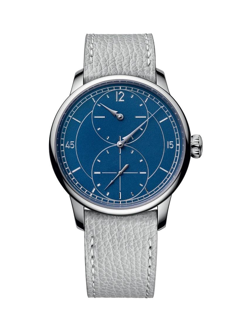 Le Régulateur Gravé Bleu