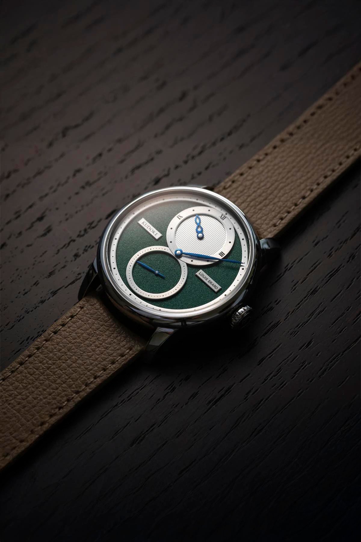 Le Régulateur Louis Erard X Kudoke Forest Green