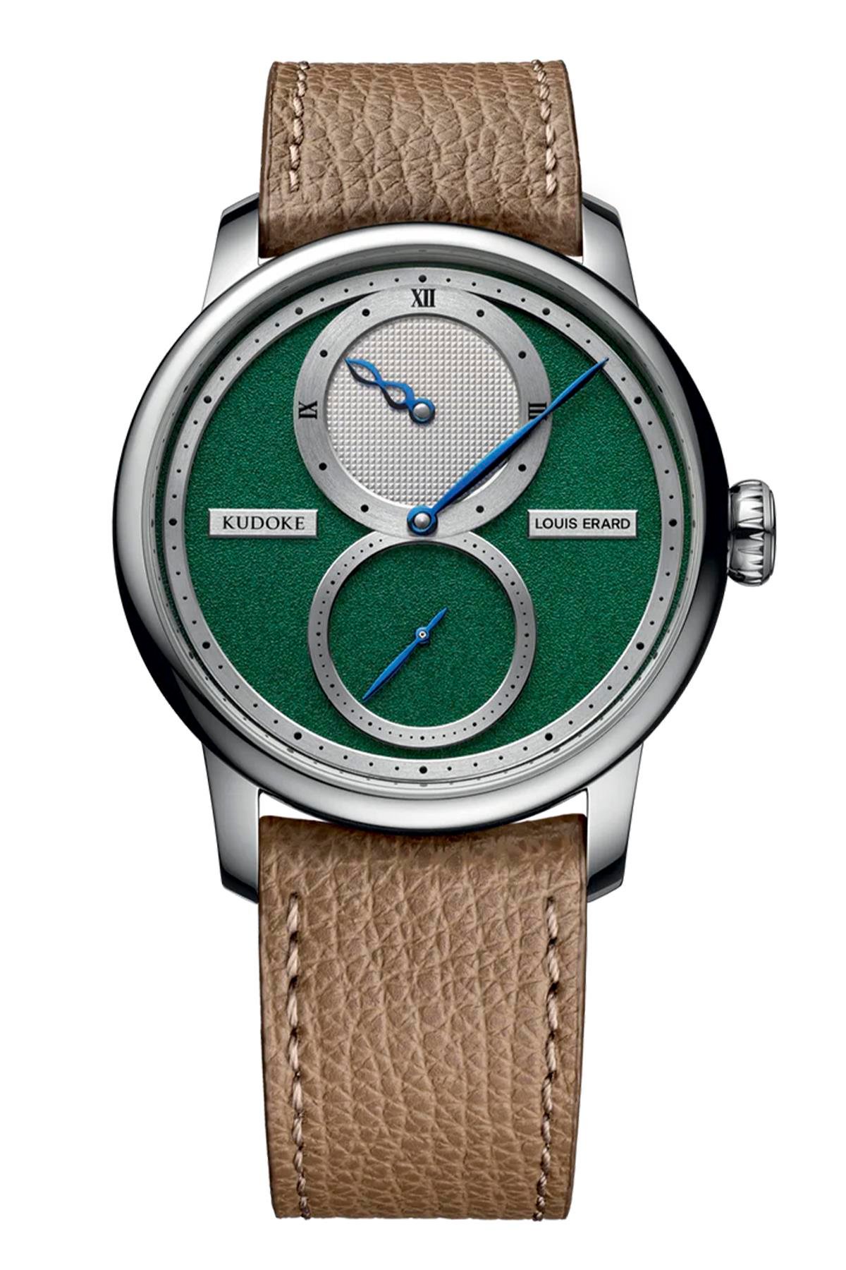 Le Régulateur Louis Erard X Kudoke Forest Green