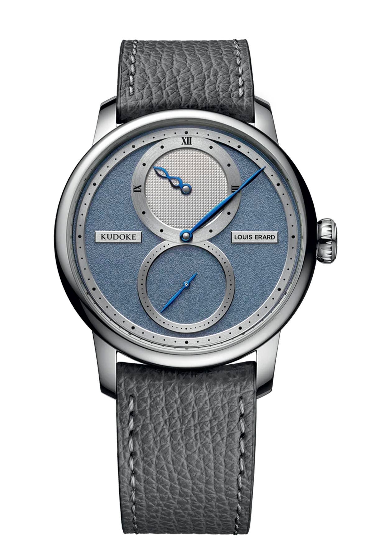 Le Régulateur Louis Erard X Kudoke Light Blue