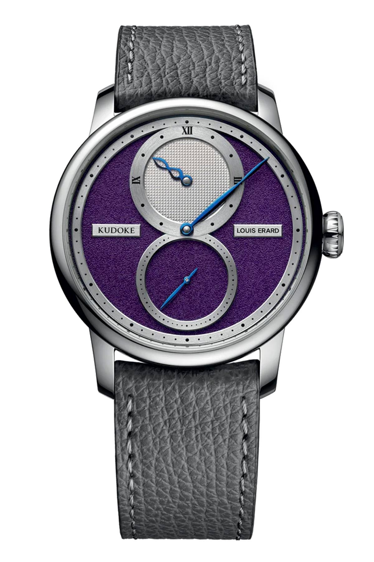 Le Régulateur Louis Erard X Kudoke Purple