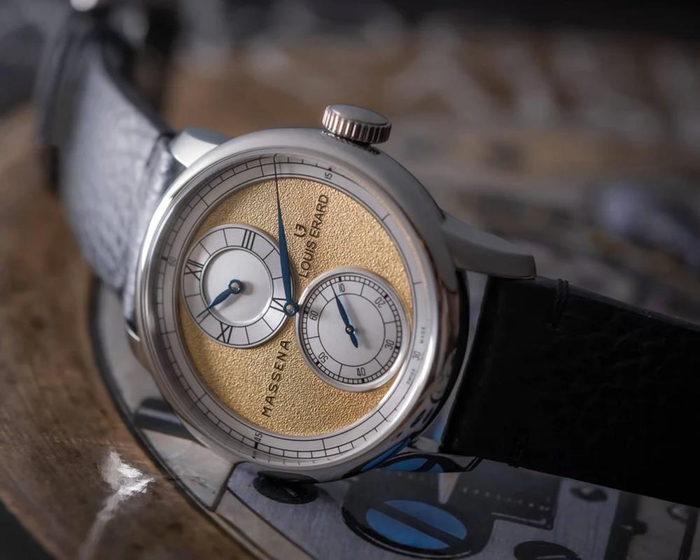 Le Régulateur Louis Erard X Massena Lab Gold