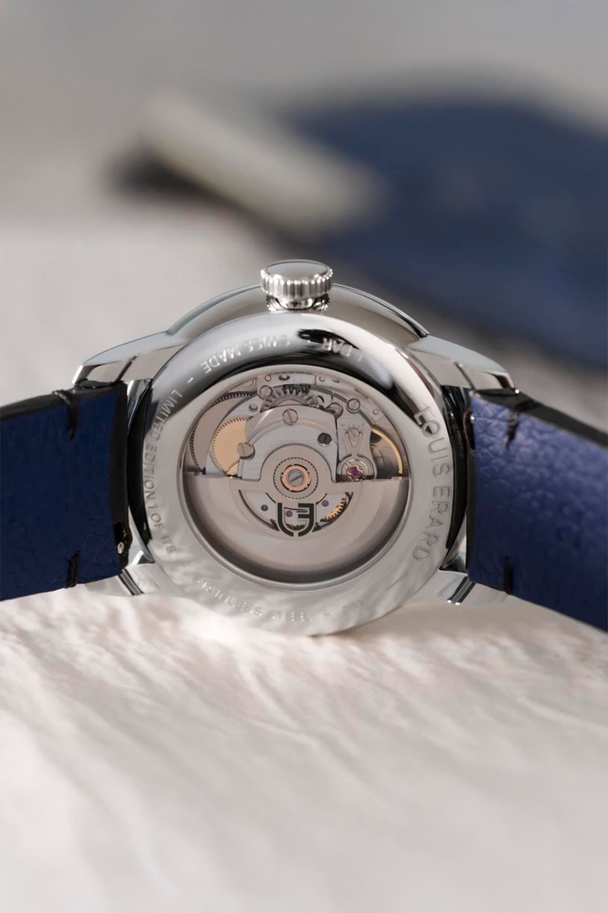 Le Régulateur Louis Erard X Massena Lab Silver
